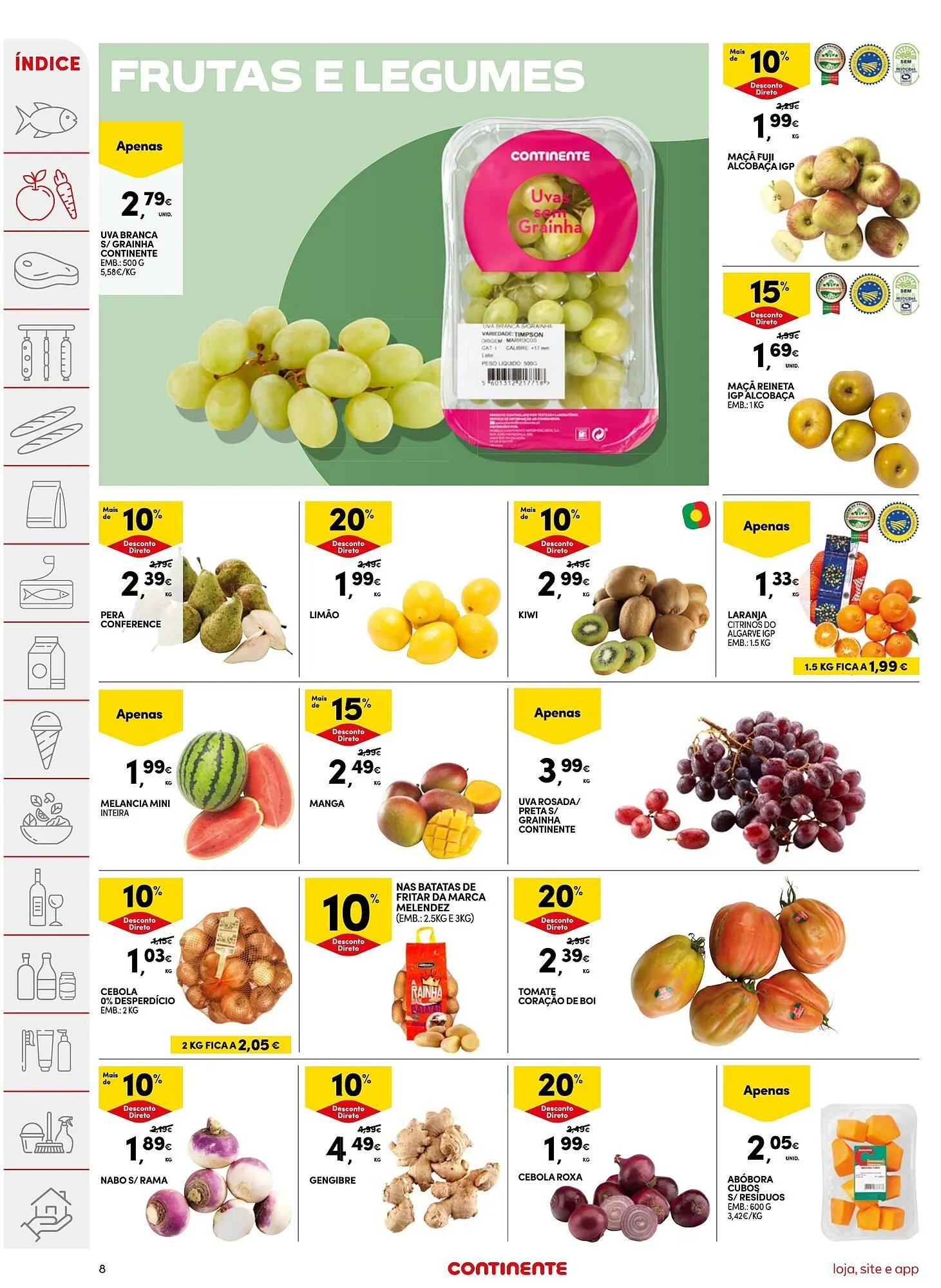 Folheto Folheto Continente de 10 de março até 16 de março 2026 - Pagina 8