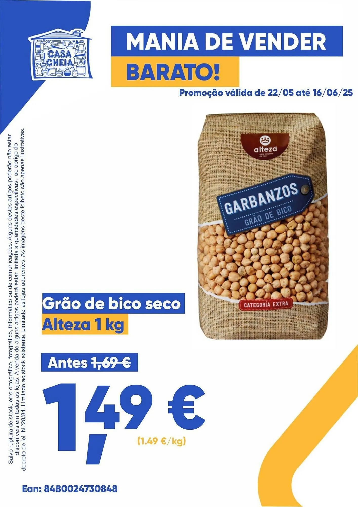 Folheto Folheto Casa Cheia de 22 de maio até 16 de junho 2025 - Pagina 1