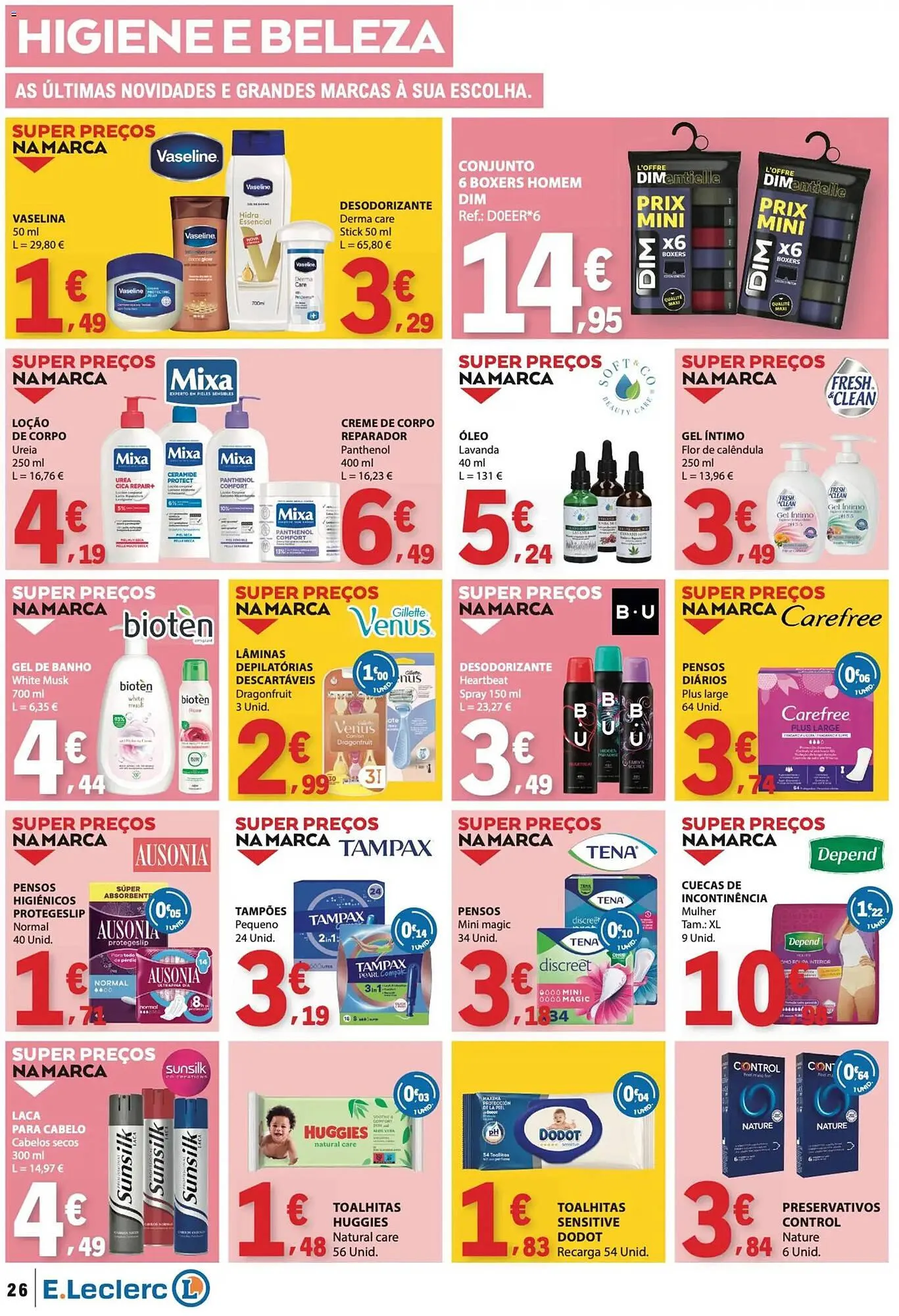 Folheto Folheto E.Leclerc de 23 de abril até 30 de abril 2026 - Pagina 26