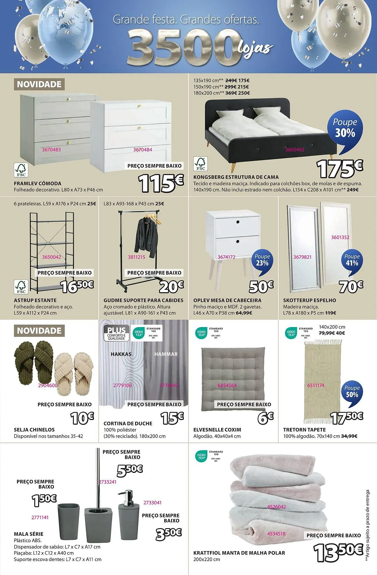 Folheto Folheto JYSK de 17 de outubro até 1 de novembro 2024 - Pagina 5