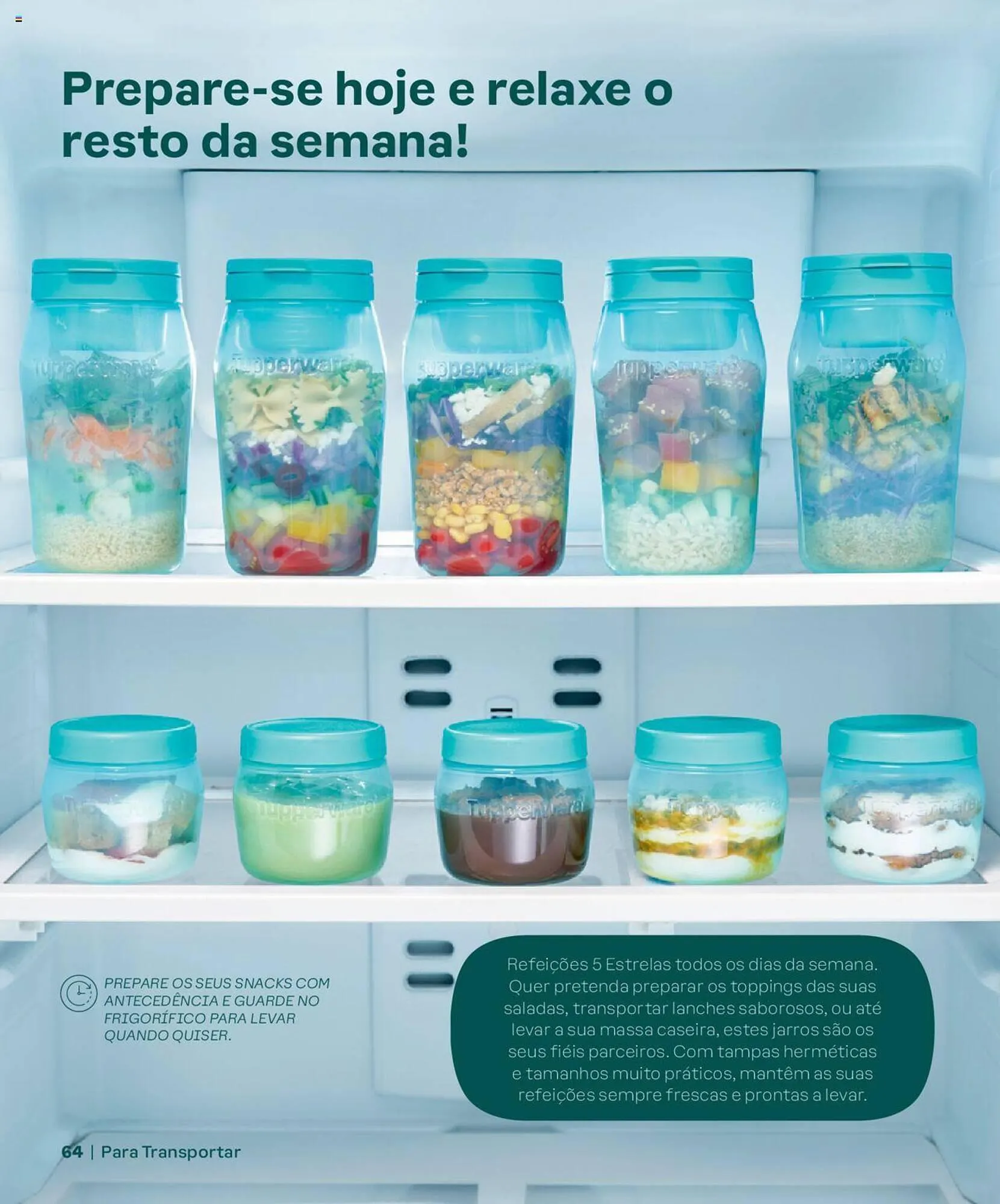 Folheto Folheto Tupperware de 5 de março até 31 de agosto 2024 - Pagina 64