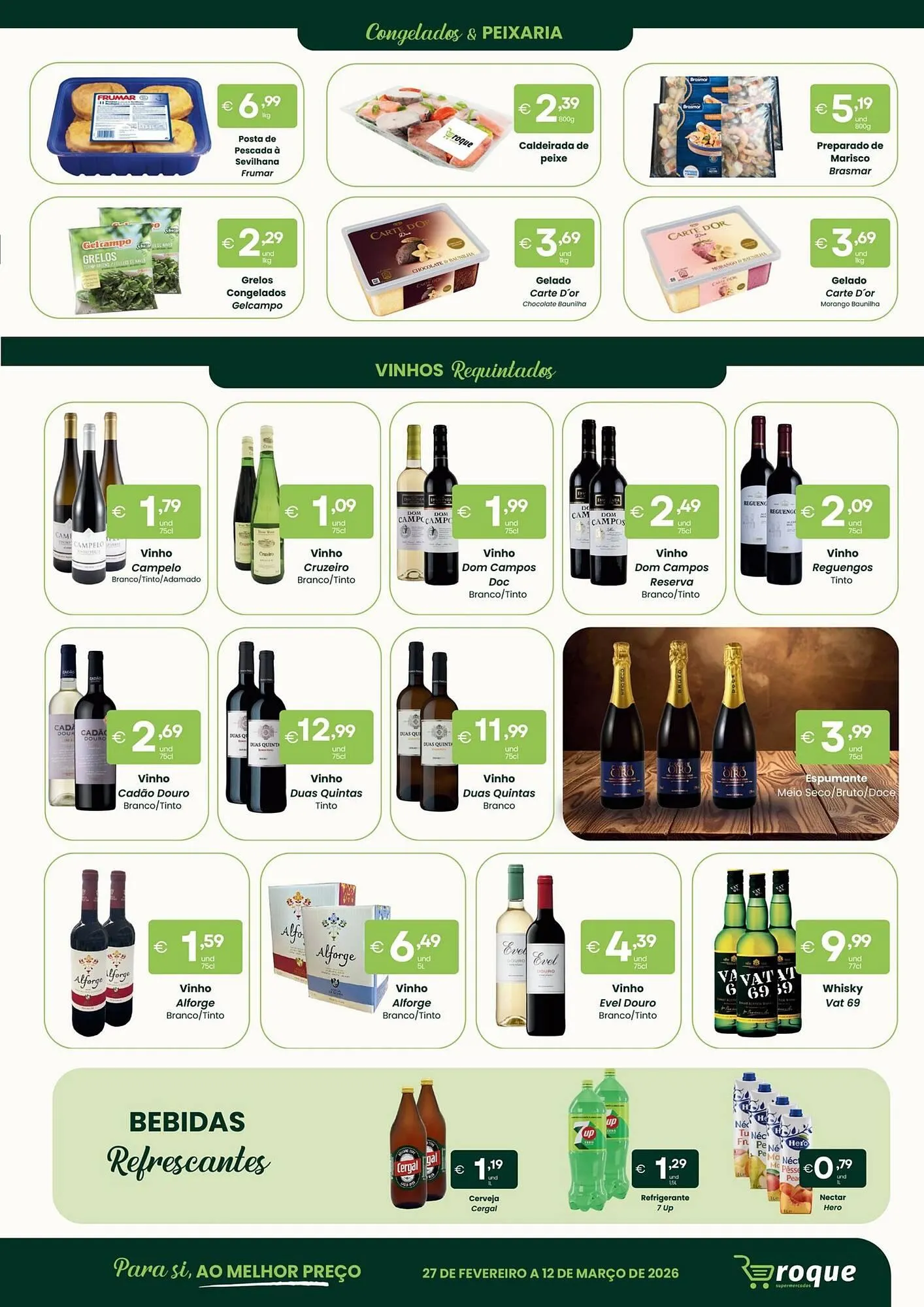 Folheto Folheto Roque Supermercados de 27 de fevereiro até 12 de março 2026 - Pagina 3