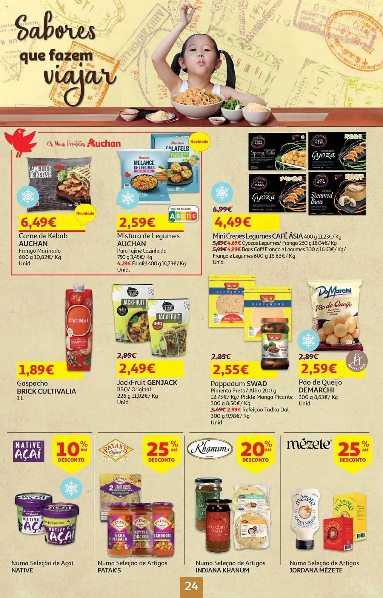 Folheto Folheto Auchan de 23 de julho até 6 de agosto 2025 - Pagina 24