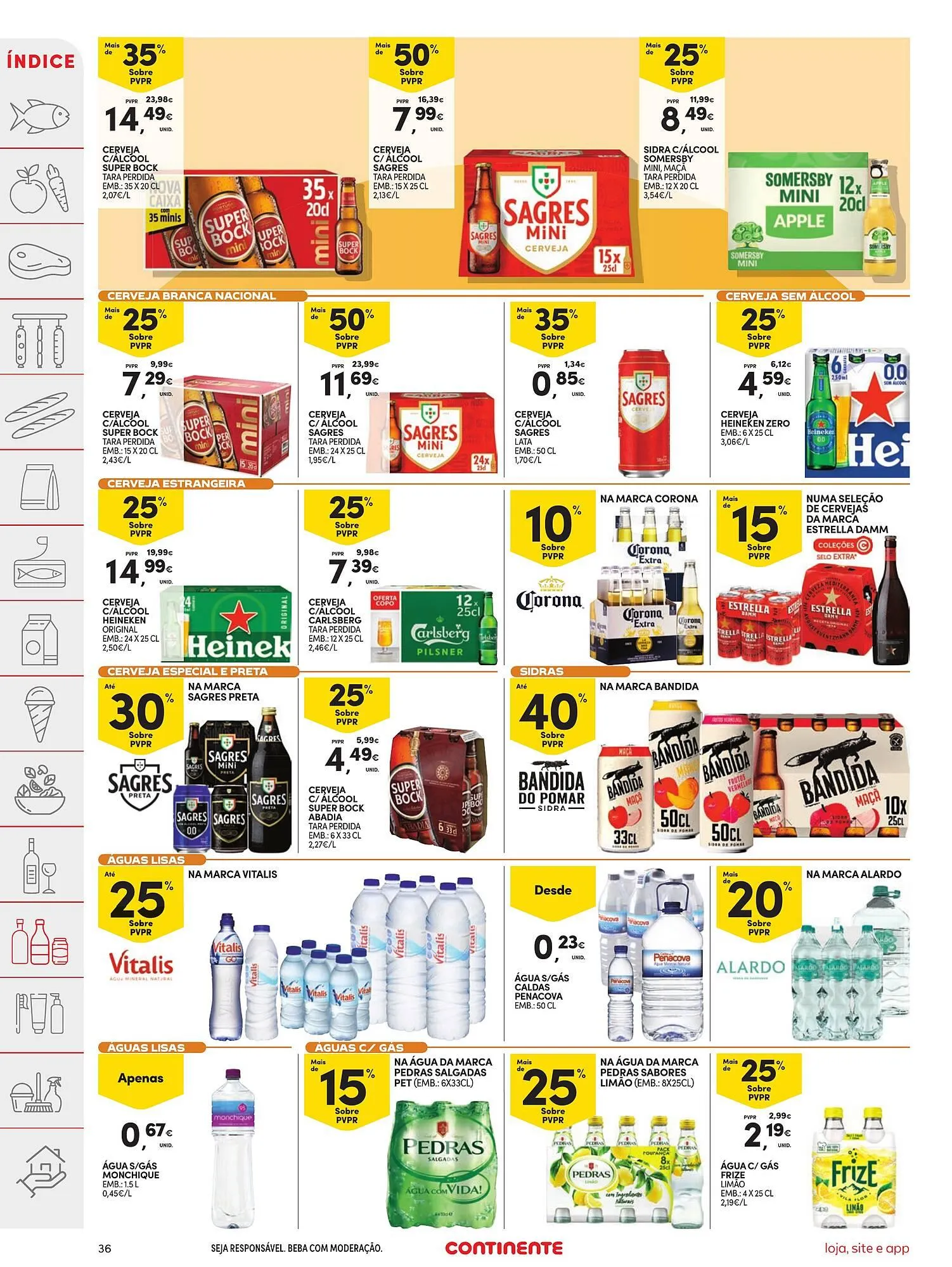 Folheto Folheto Continente de 17 de fevereiro até 23 de fevereiro 2026 - Pagina 36