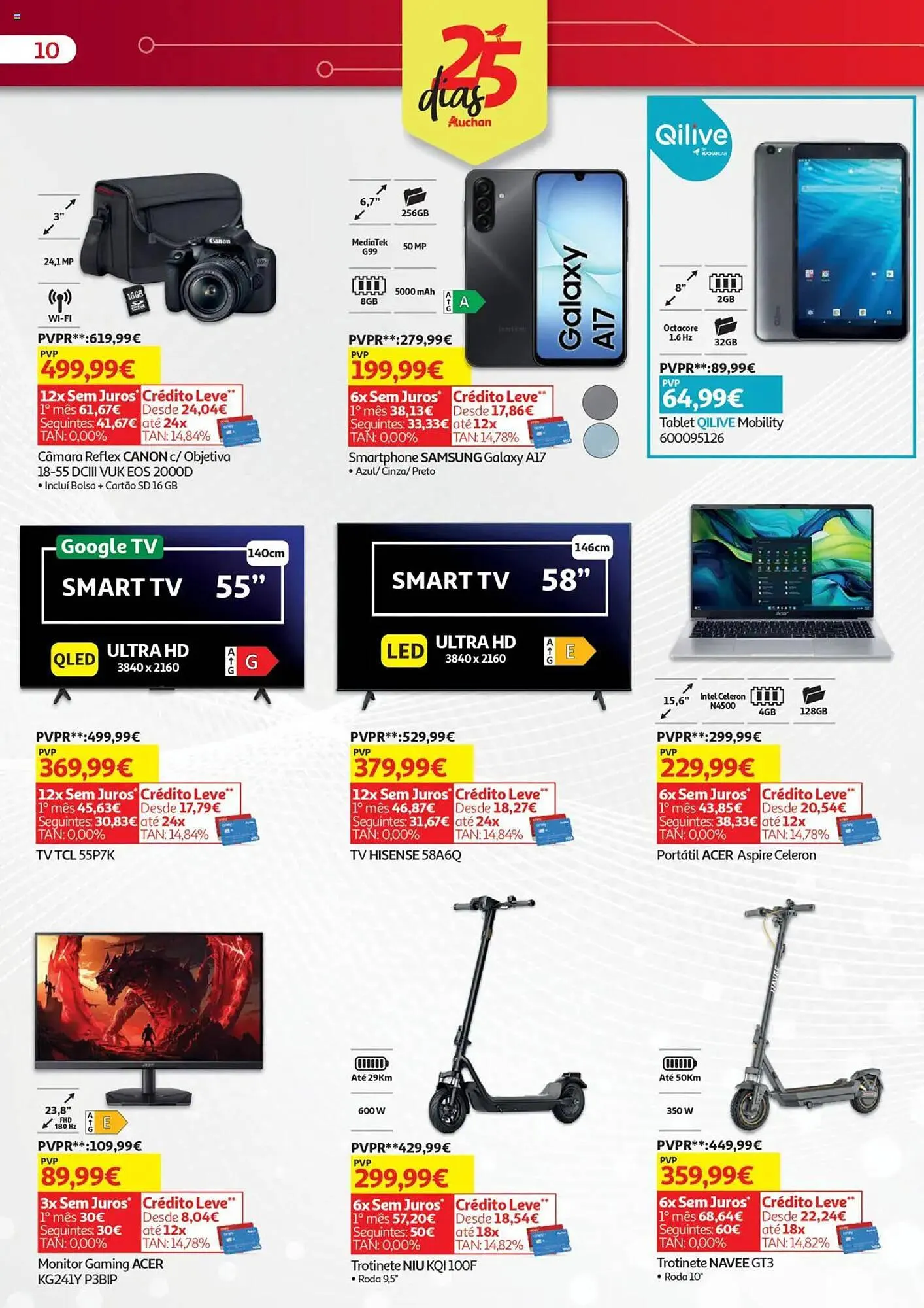 Folheto Folheto Auchan de 2 de outubro até 16 de outubro 2025 - Pagina 10