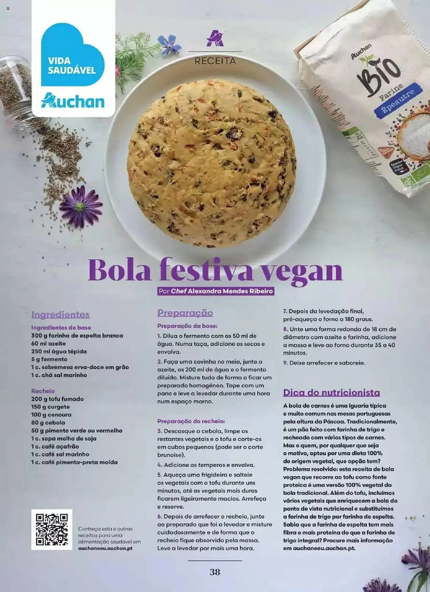 Folheto Folheto Auchan de 1 de abril até 30 de abril 2025 - Pagina 38