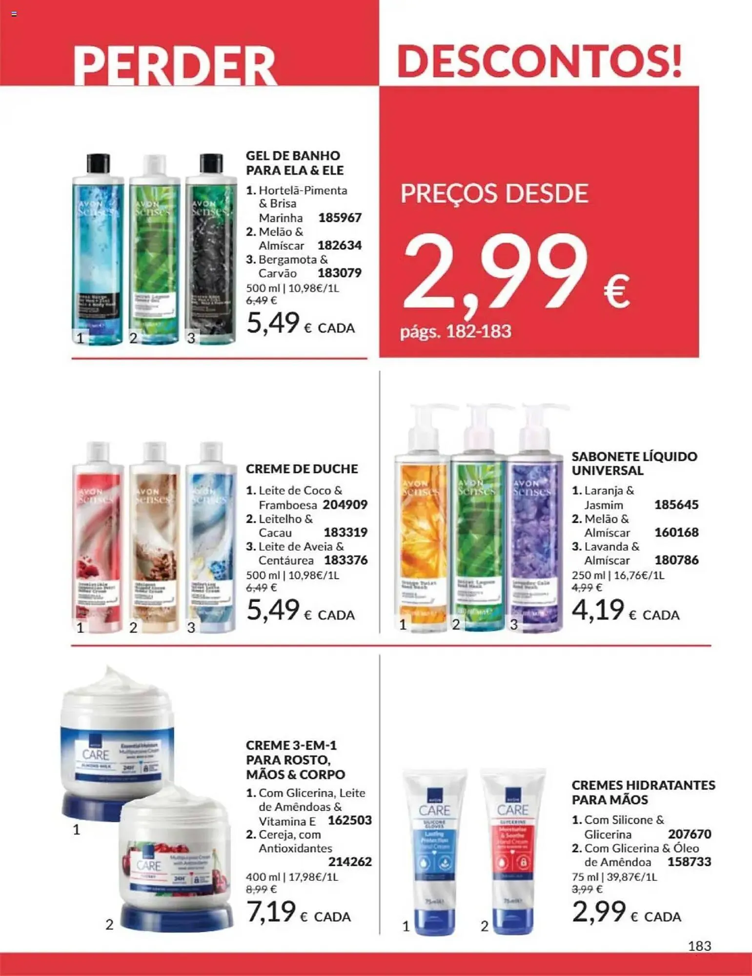 Folheto Folheto Avon de 1 de julho até 1 de agosto 2025 - Pagina 183