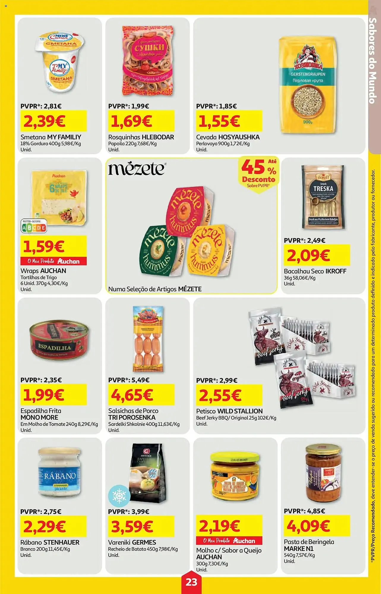 Folheto Folheto Auchan de 7 de maio até 14 de maio 2026 - Pagina 23