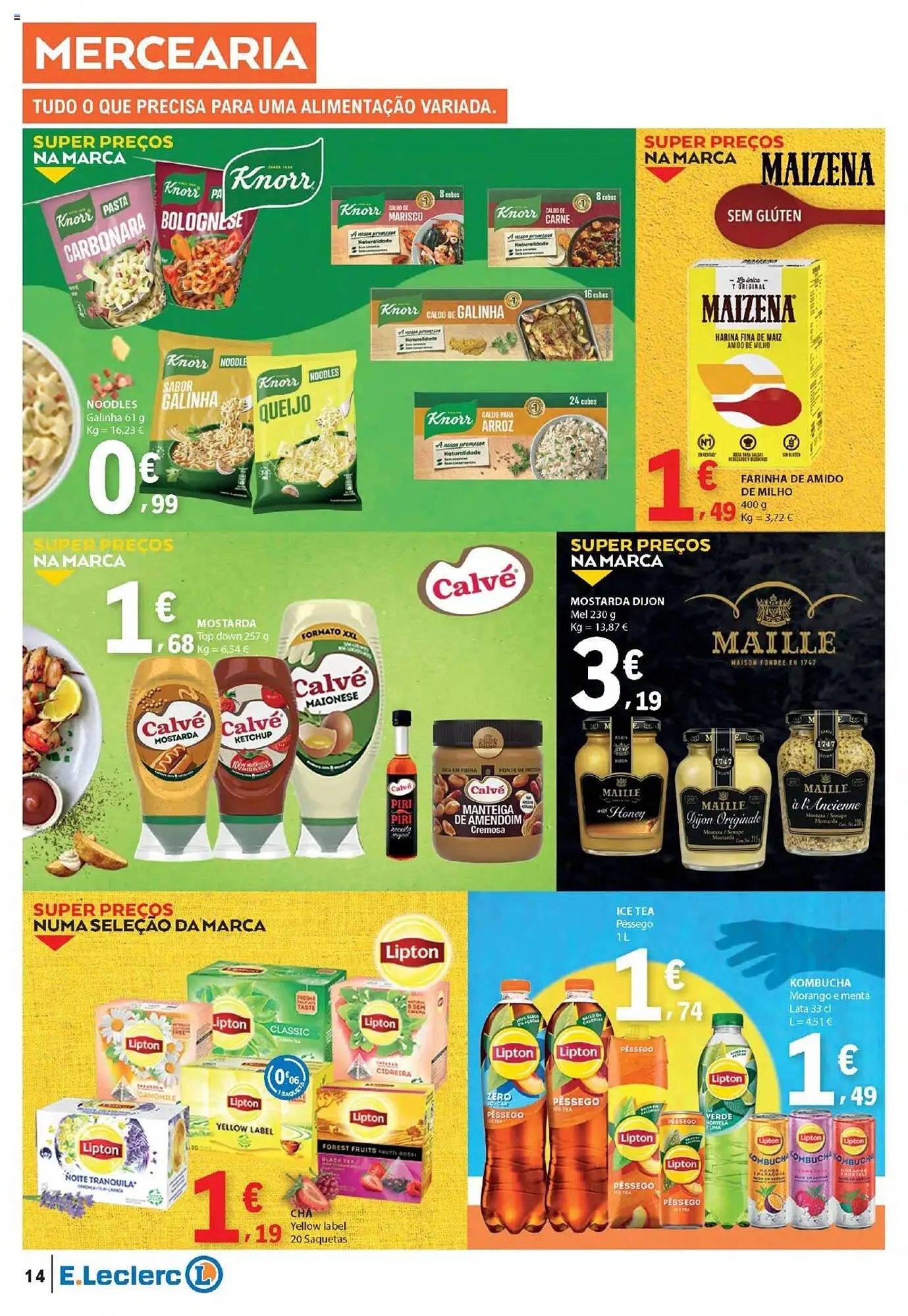 Folheto Folheto E.Leclerc de 10 de abril até 21 de abril 2025 - Pagina 14