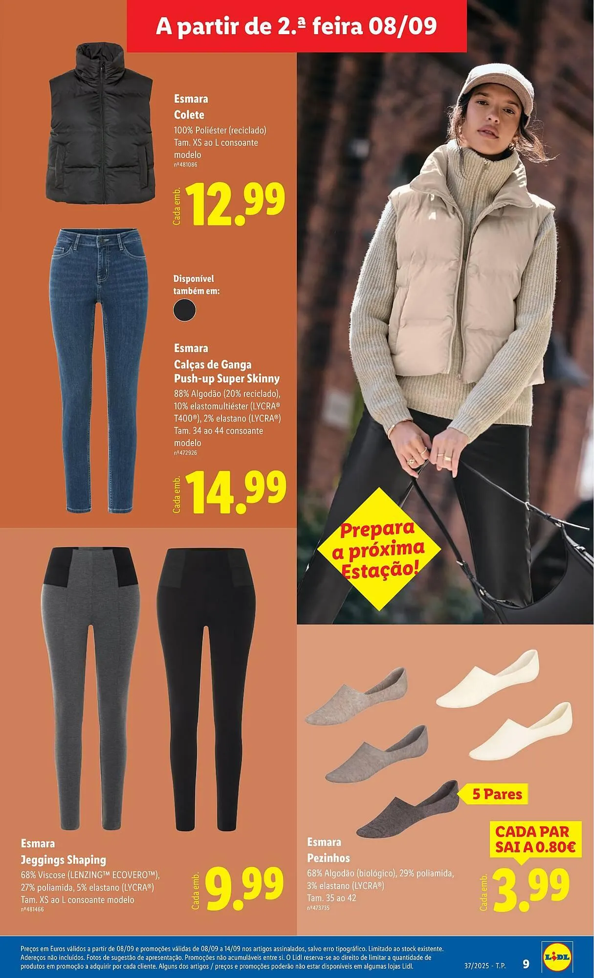 Folheto Folheto Lidl de 8 de setembro até 14 de setembro 2025 - Pagina 9