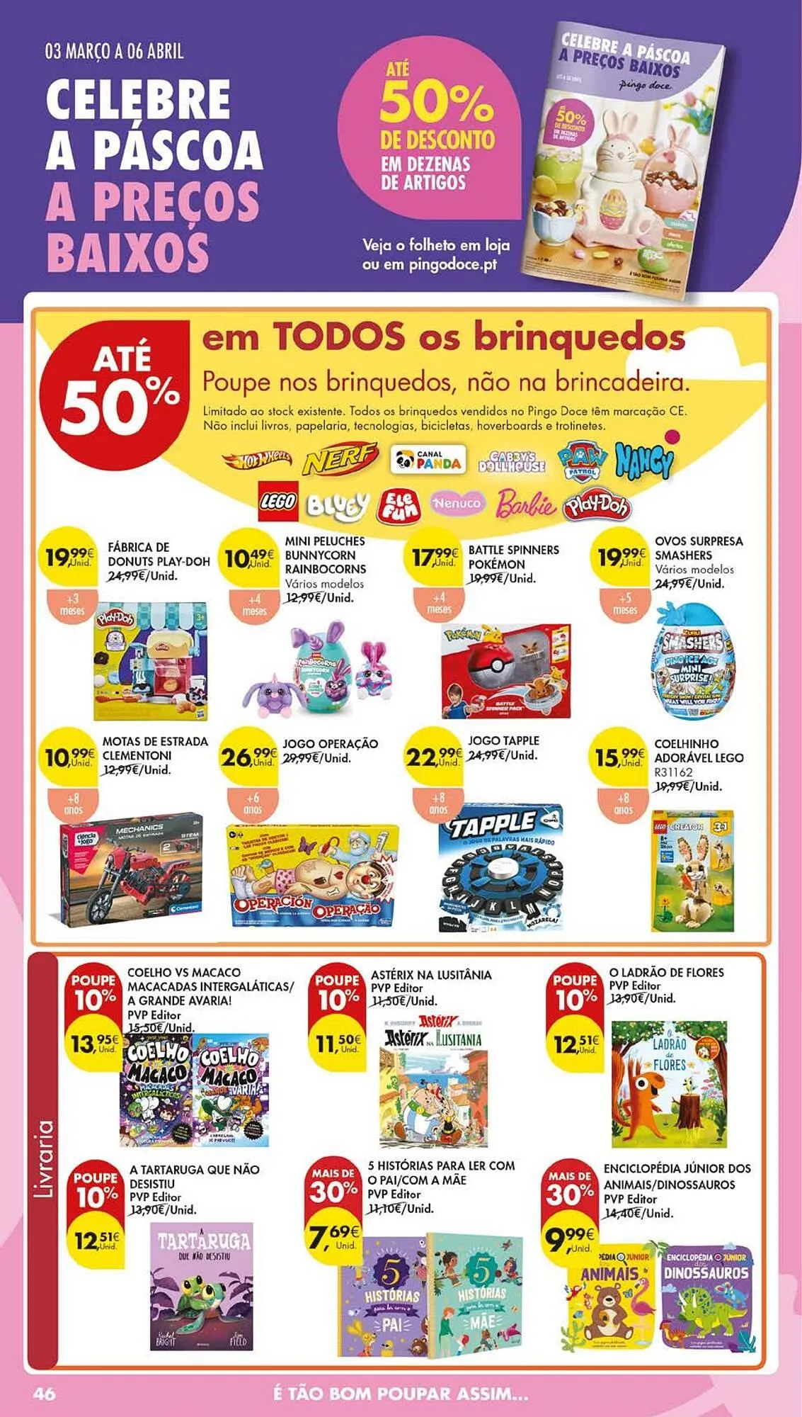 Folheto Folheto Pingo Doce de 24 de março até 30 de março 2026 - Pagina 52