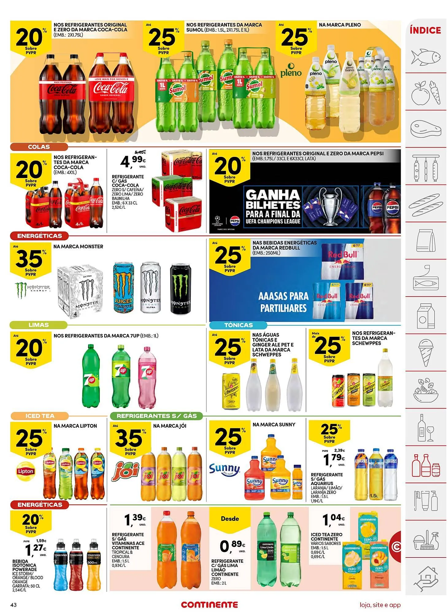 Folheto Folheto Continente Bom dia de 24 de março até 30 de março 2026 - Pagina 43