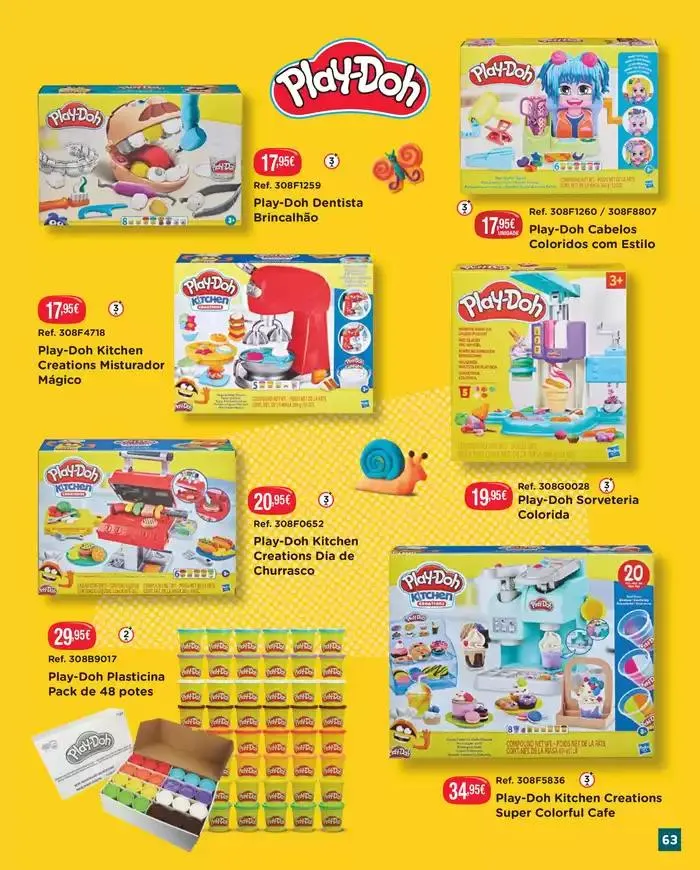 Folheto Catálogo De Brinquedos de 3 de dezembro até 31 de dezembro 2024 - Pagina 63