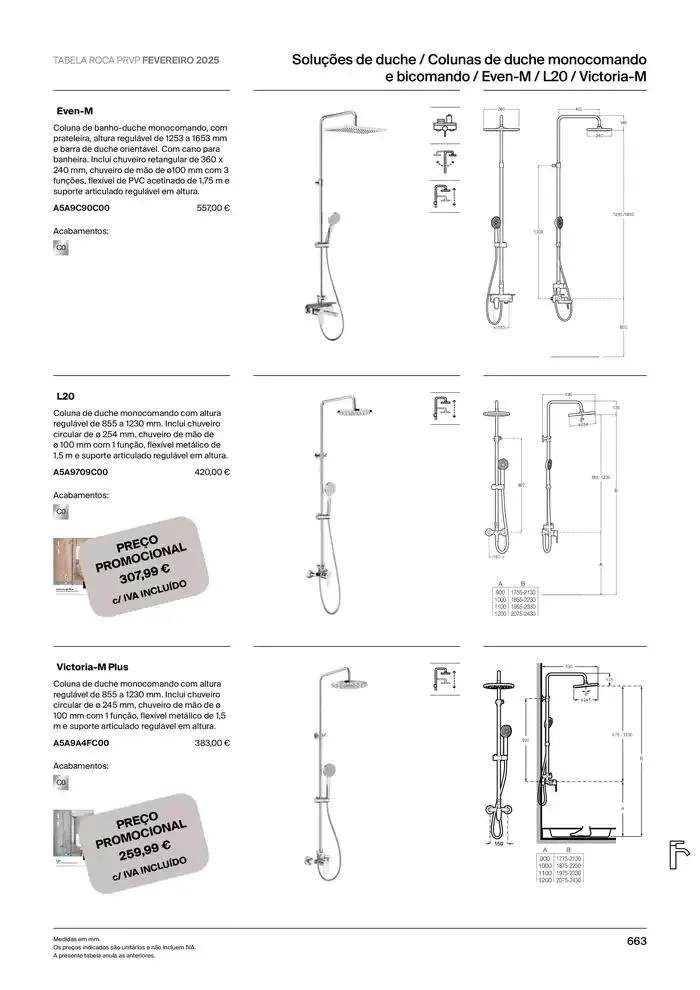 Folheto Soluções de Banho de 6 de janeiro até 31 de dezembro 2025 - Pagina 665