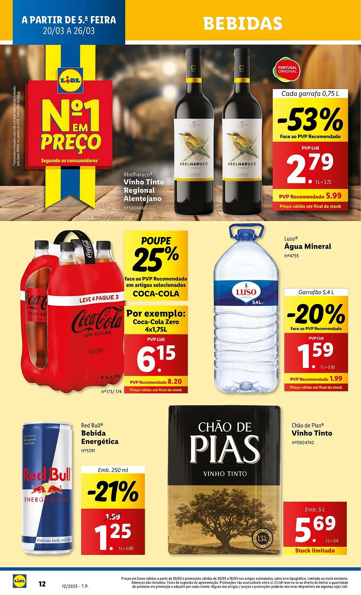 Folheto Folheto Lidl de 20 de março até 26 de março 2025 - Pagina 12