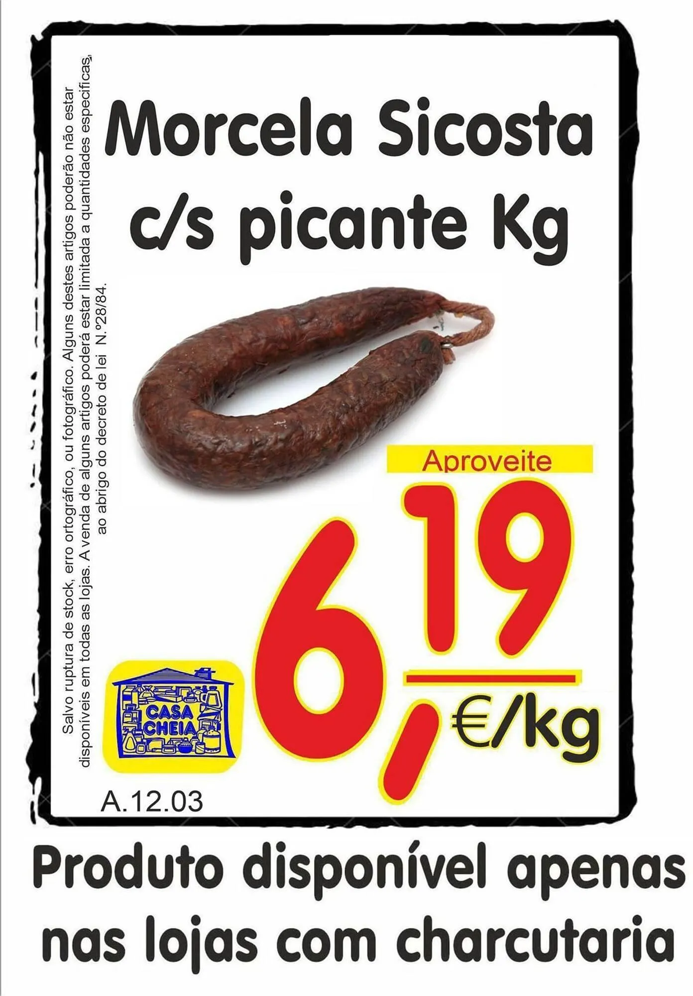 Folheto Folheto Casa Cheia de 28 de novembro até 3 de dezembro 2025 - Pagina 1