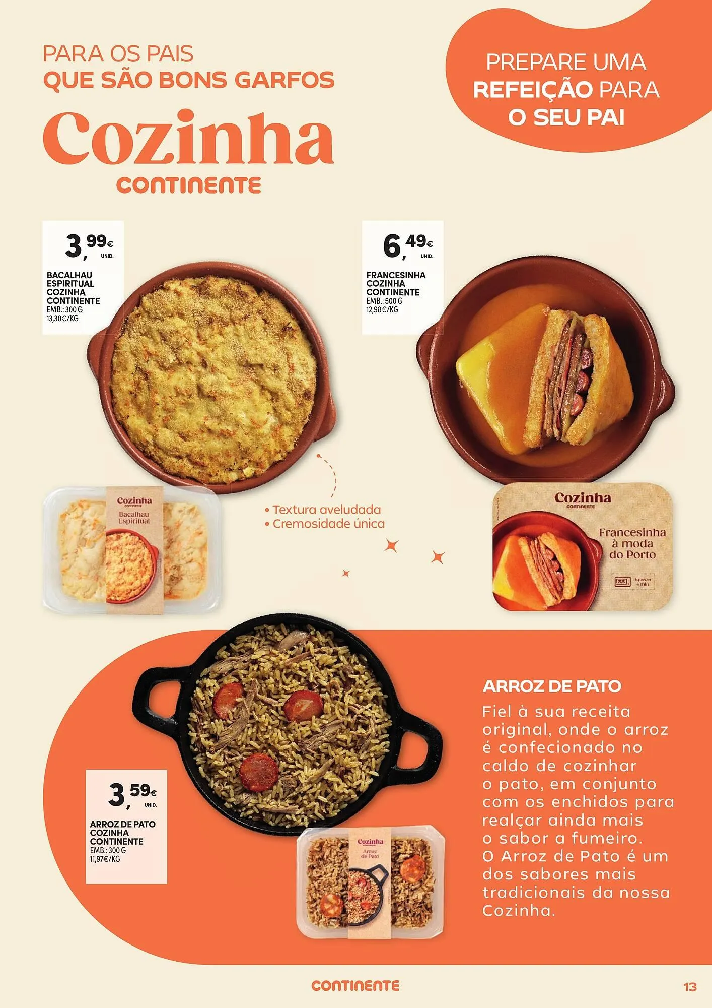 Folheto Folheto Continente de 4 de março até 19 de março 2025 - Pagina 13