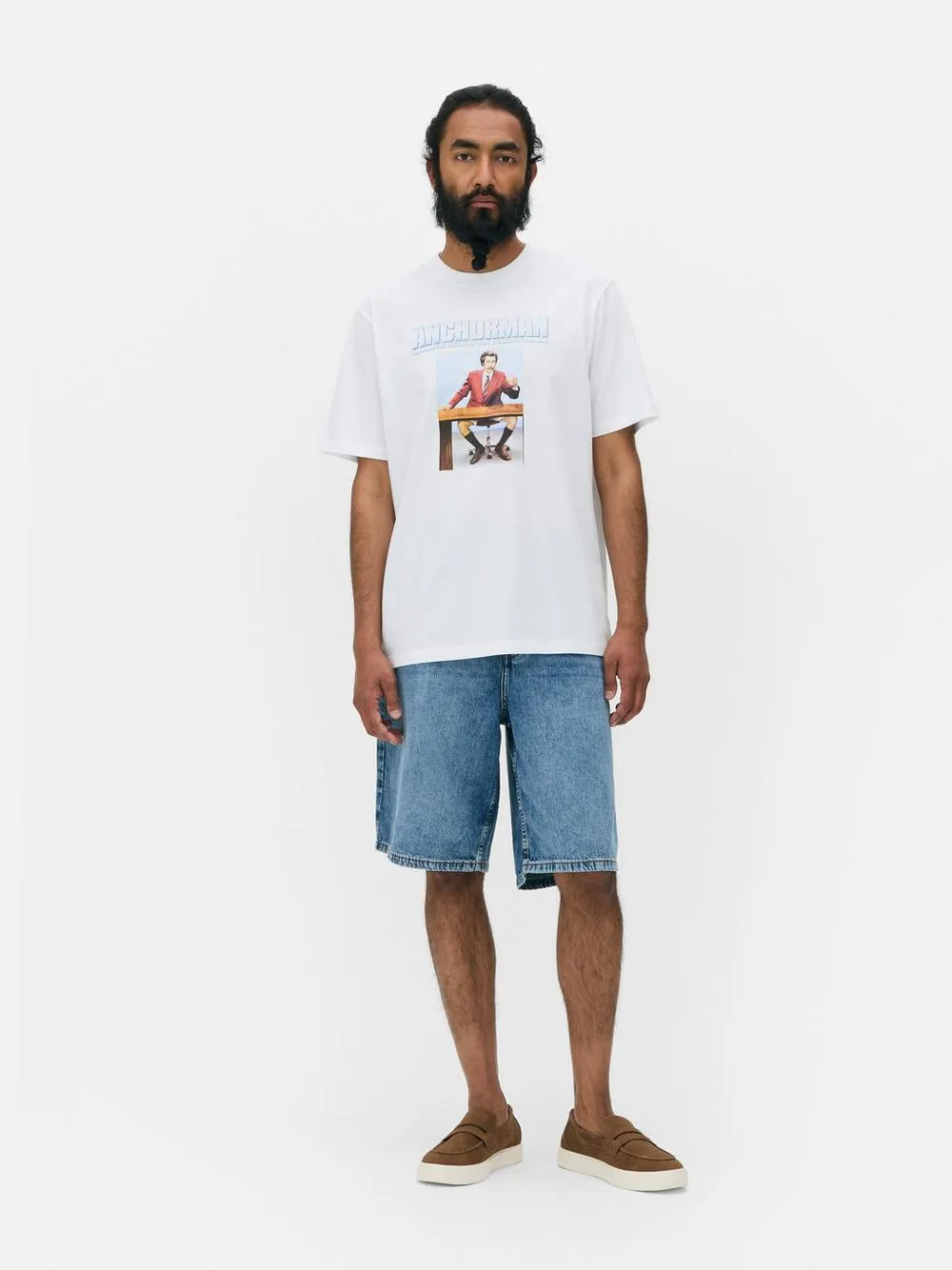 Camiseta con gráfico Anchorman