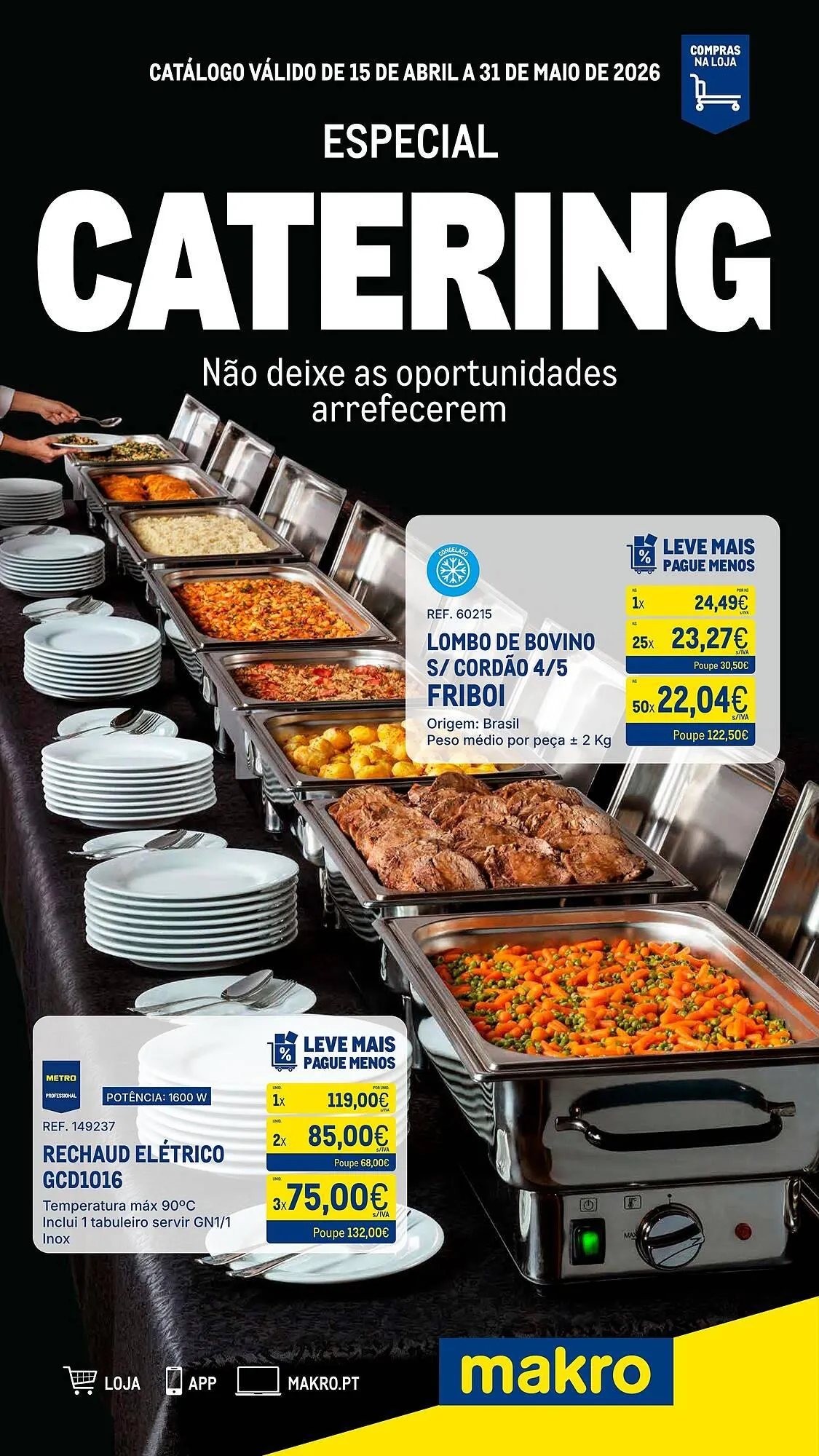 Folheto Catálogo Makro de 16 de abril até 31 de maio 2026 - Pagina 1