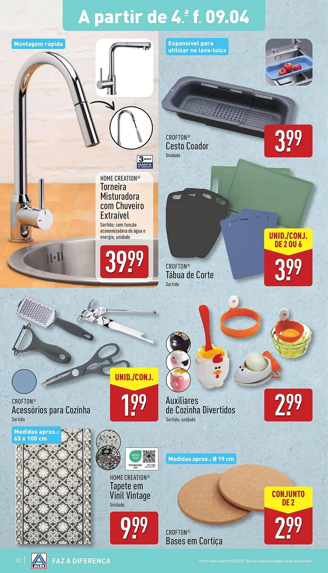 Folheto Folheto ALDI de 9 de abril até 15 de abril 2025 - Pagina 20