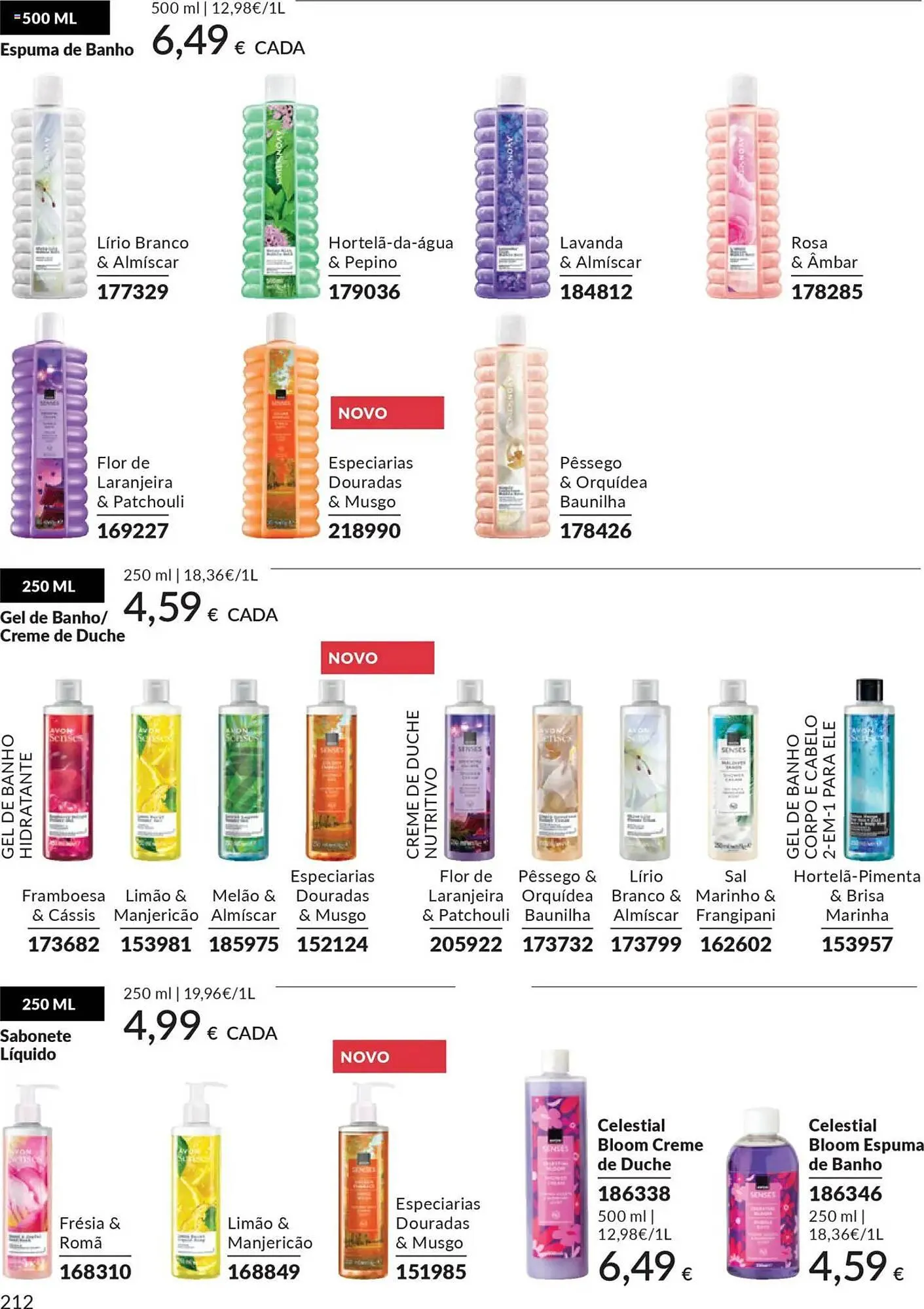 Folheto Catálogo Avon de 1 de outubro até 1 de novembro 2025 - Pagina 212