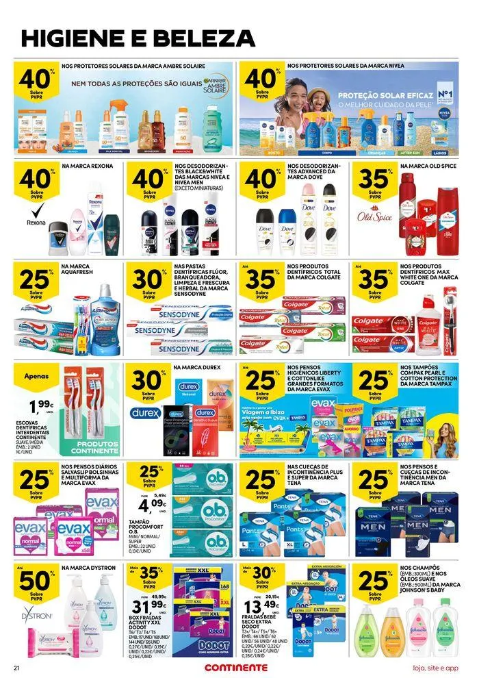 Folheto Folheto Semanal Continente Bom Dia de 26 de junho até 1 de julho 2024 - Pagina 21