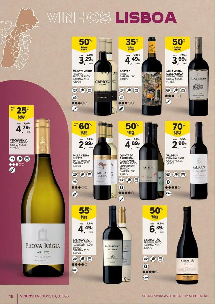 Folheto Vinhos, Enchidos e Queijos de 24 de setembro até 13 de outubro 2024 - Pagina 18