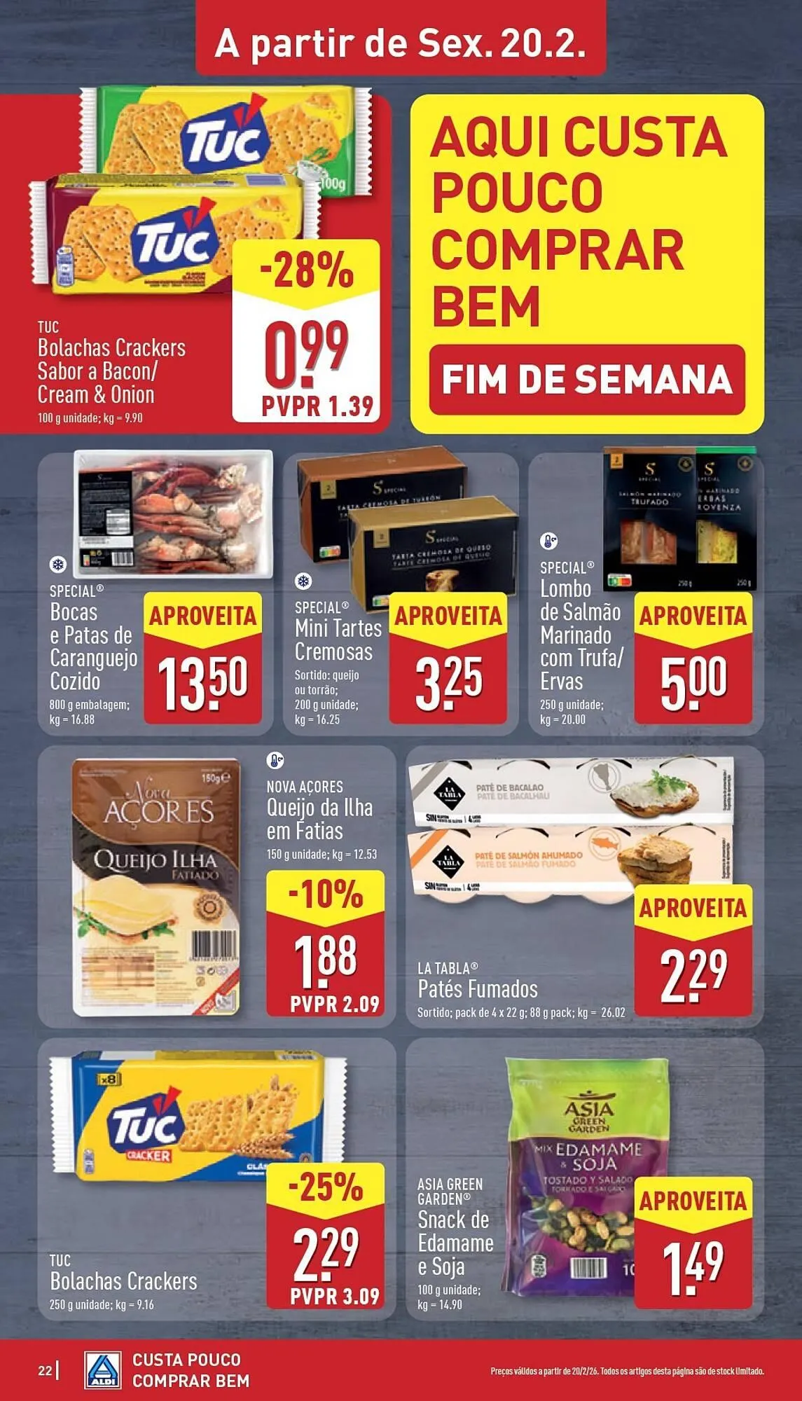 Folheto Folheto ALDI de 16 de fevereiro até 22 de fevereiro 2026 - Pagina 22