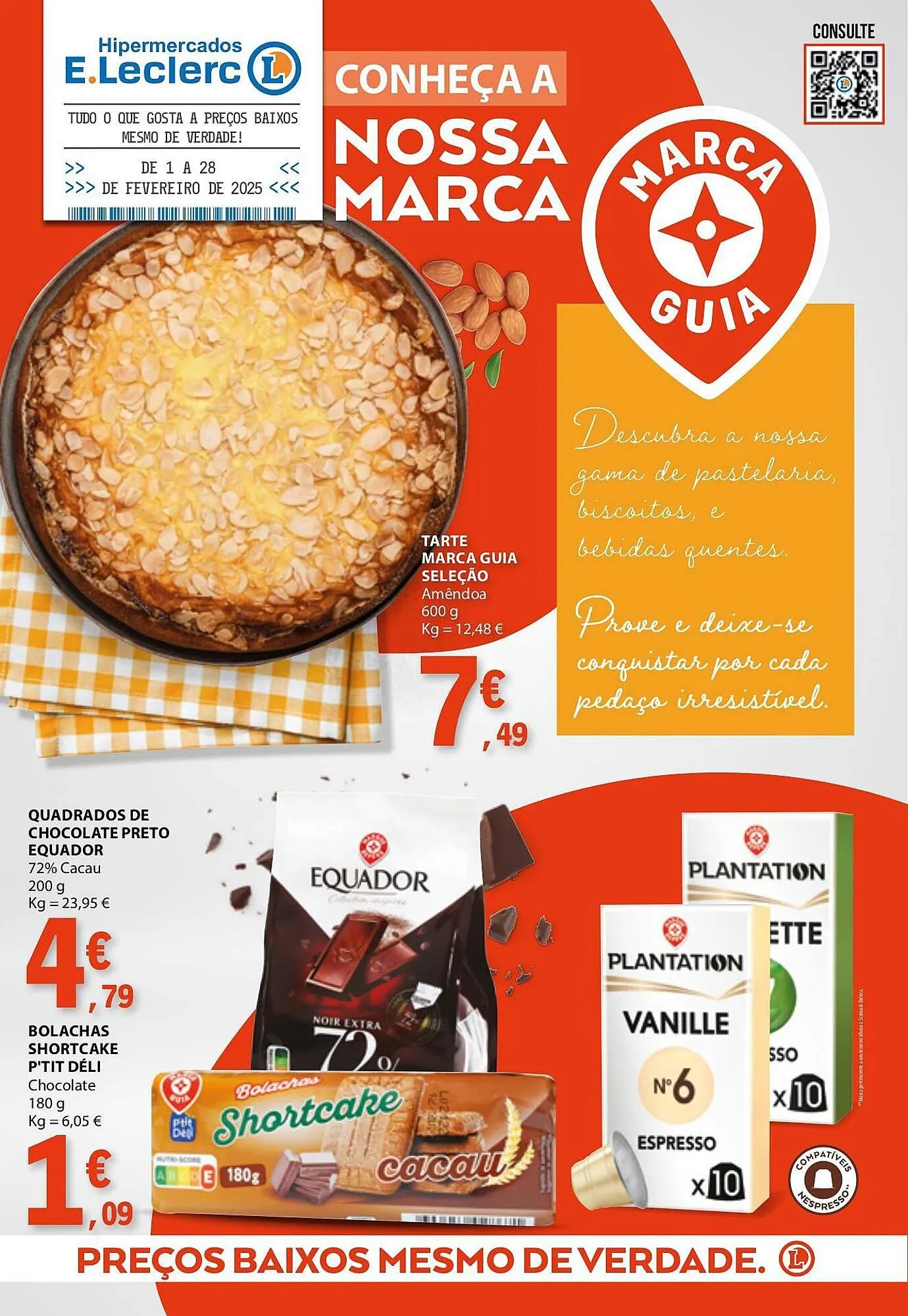Folheto Folheto E.Leclerc de 1 de fevereiro até 28 de fevereiro 2025 - Pagina 1