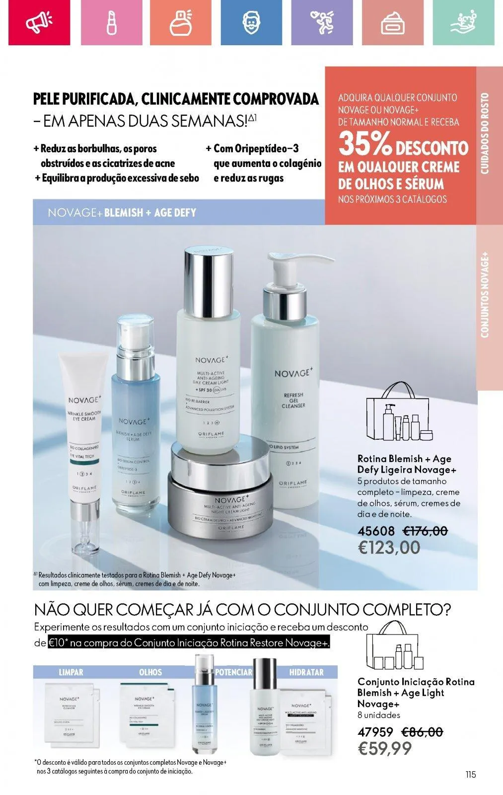 Folheto Folheto de Oriflame até 05.07.2025 de 18 de junho até 5 de julho 2025 - Pagina 115