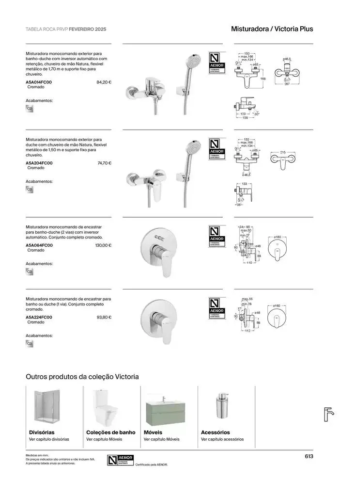 Folheto Soluções de Banho  de 6 de janeiro até 31 de dezembro 2025 - Pagina 615