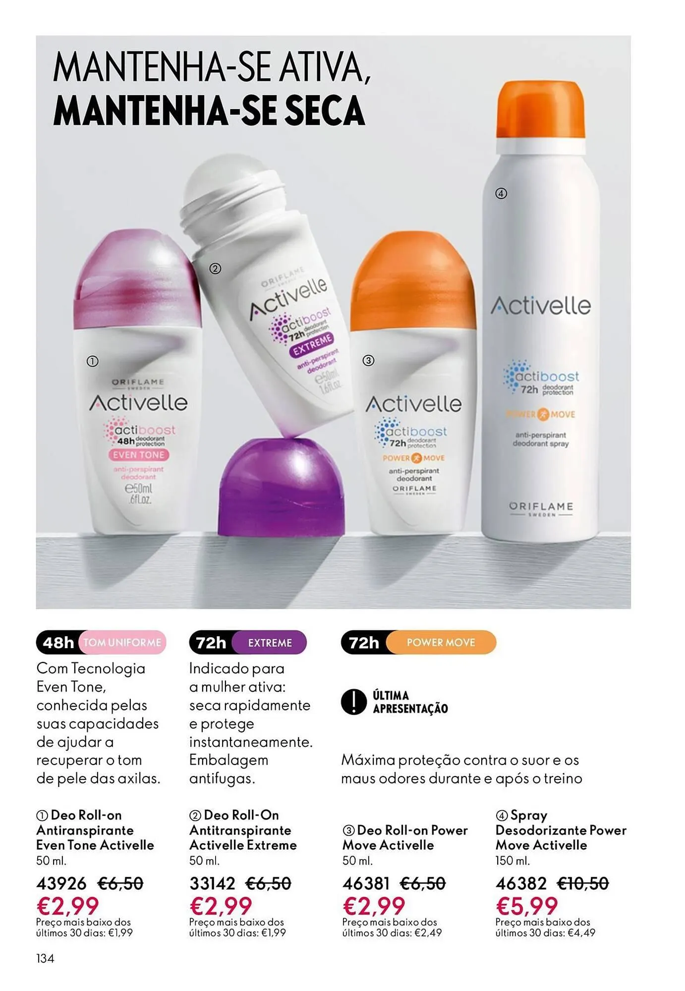 Folheto Catálogo Oriflame de 21 de janeiro até 10 de fevereiro 2026 - Pagina 134