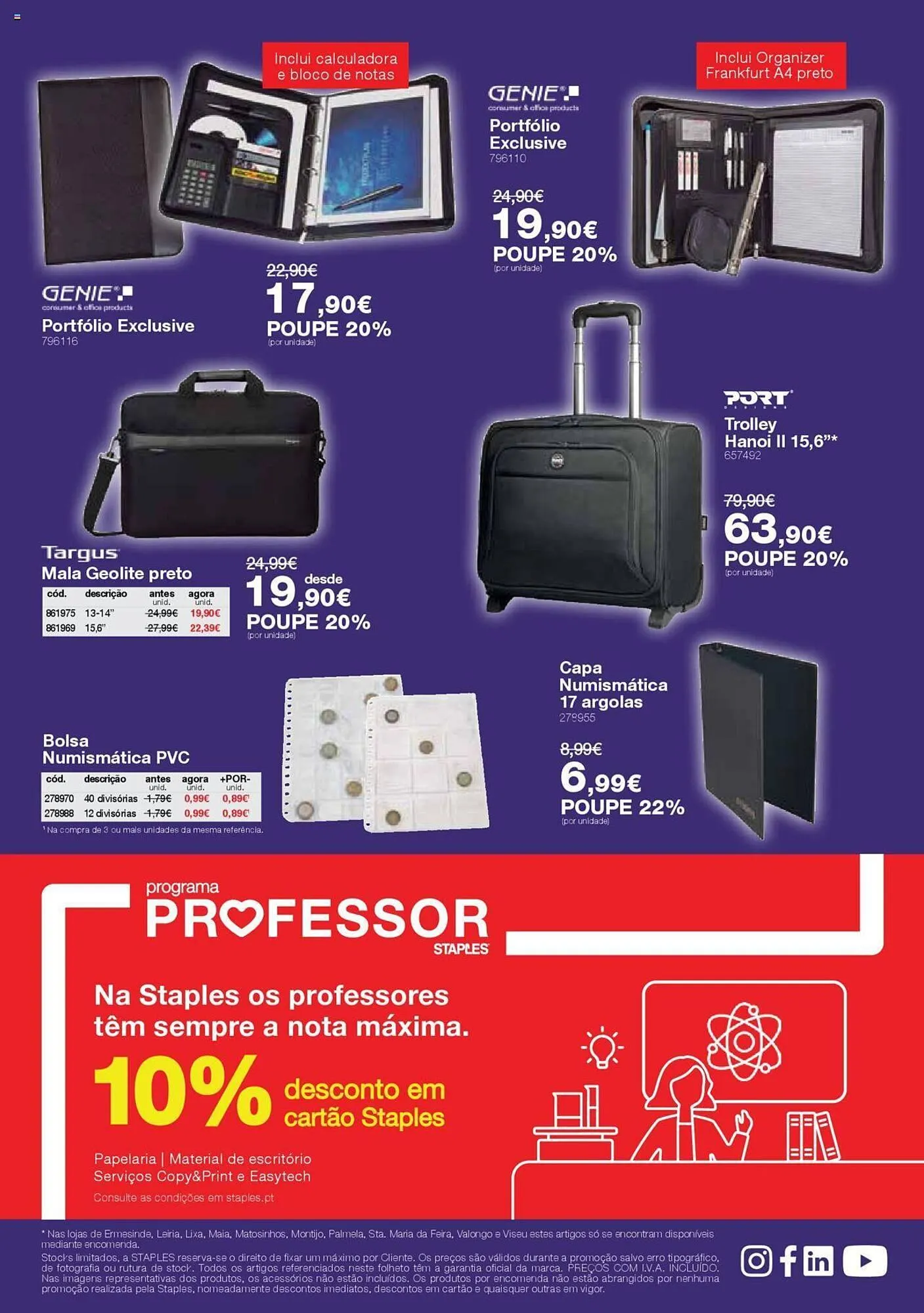 Folheto Folheto Staples de 10 de outubro até 30 de janeiro 2025 - Pagina 16