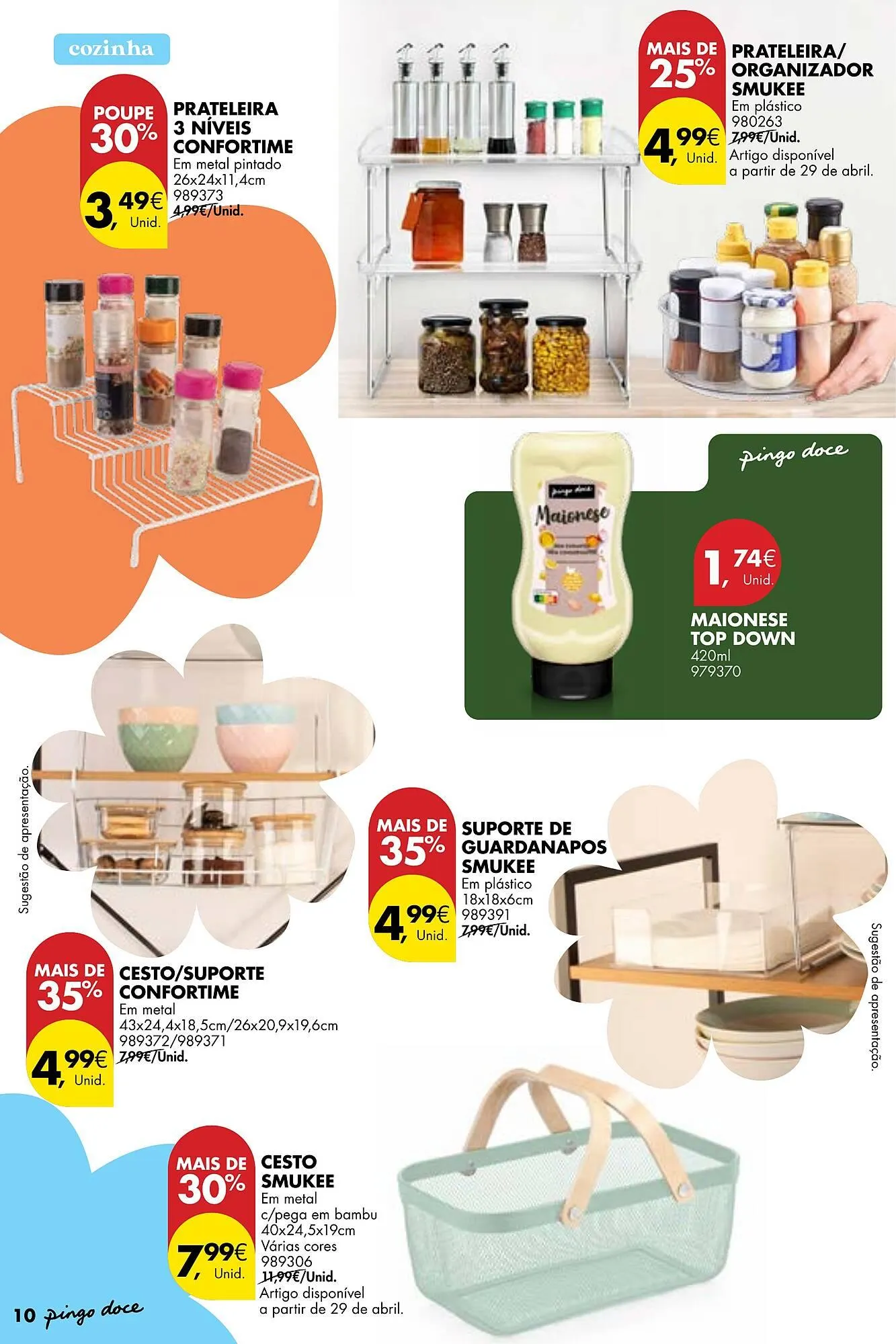 Folheto Folheto Pingo Doce de 22 de abril até 19 de maio 2025 - Pagina 10