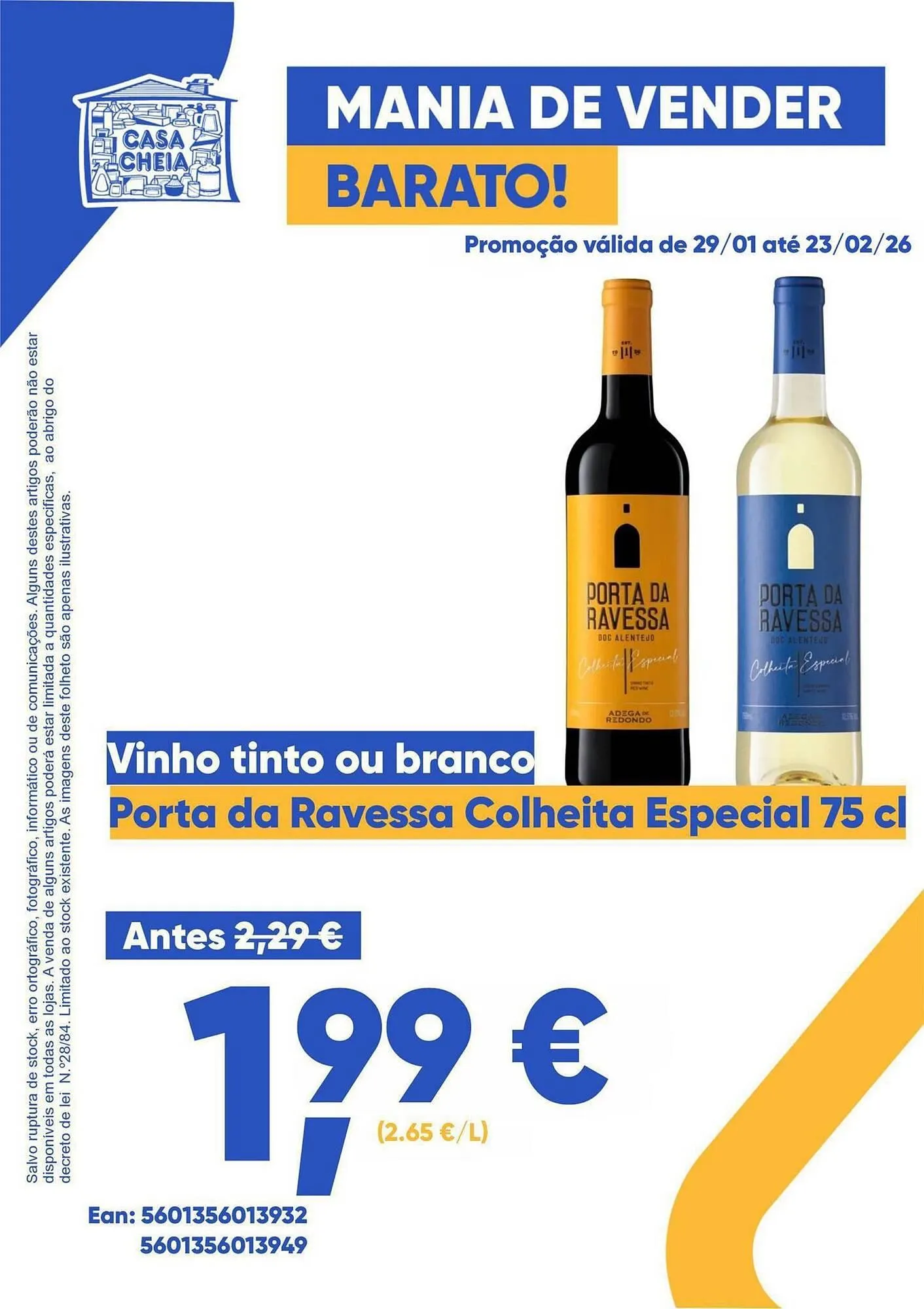 Folheto Folheto Casa Cheia de 29 de janeiro até 23 de fevereiro 2026 - Pagina 5