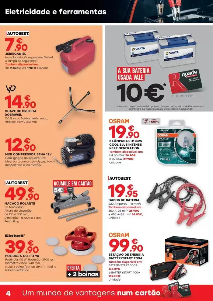 Folheto Catálogo Roady de 26 de setembro até 20 de outubro 2024 - Pagina 4