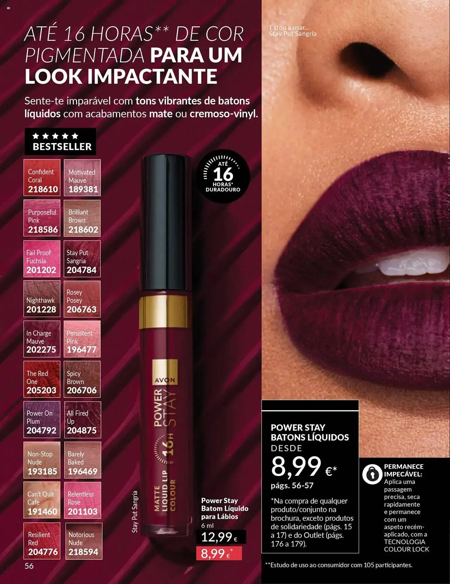 Folheto Catálogo Avon de 1 de outubro até 1 de novembro 2025 - Pagina 56