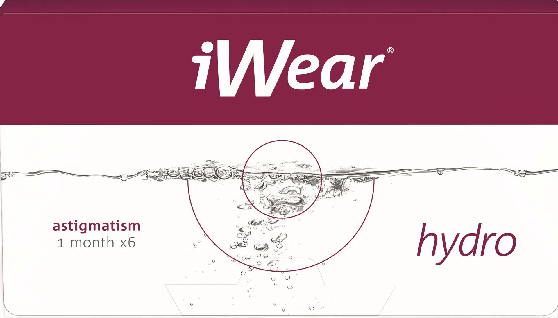 iWear hydro astigmatism