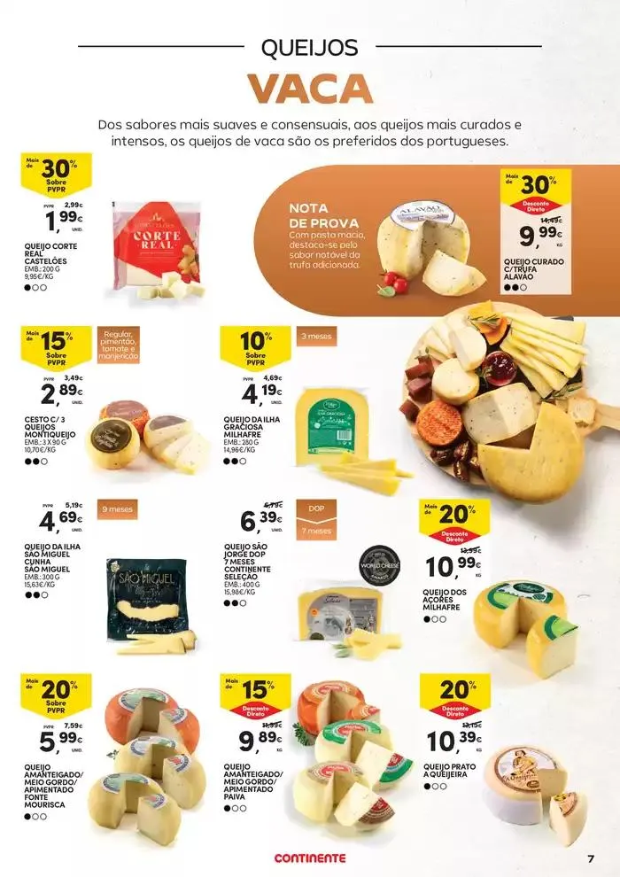 Folheto Queijos, Enchidos e Vinhos de 21 de janeiro até 9 de fevereiro 2025 - Pagina 7