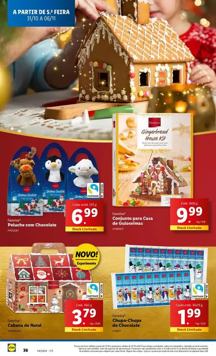 Folheto Um Natal Mágico de 31 de outubro até 6 de novembro 2024 - Pagina 36