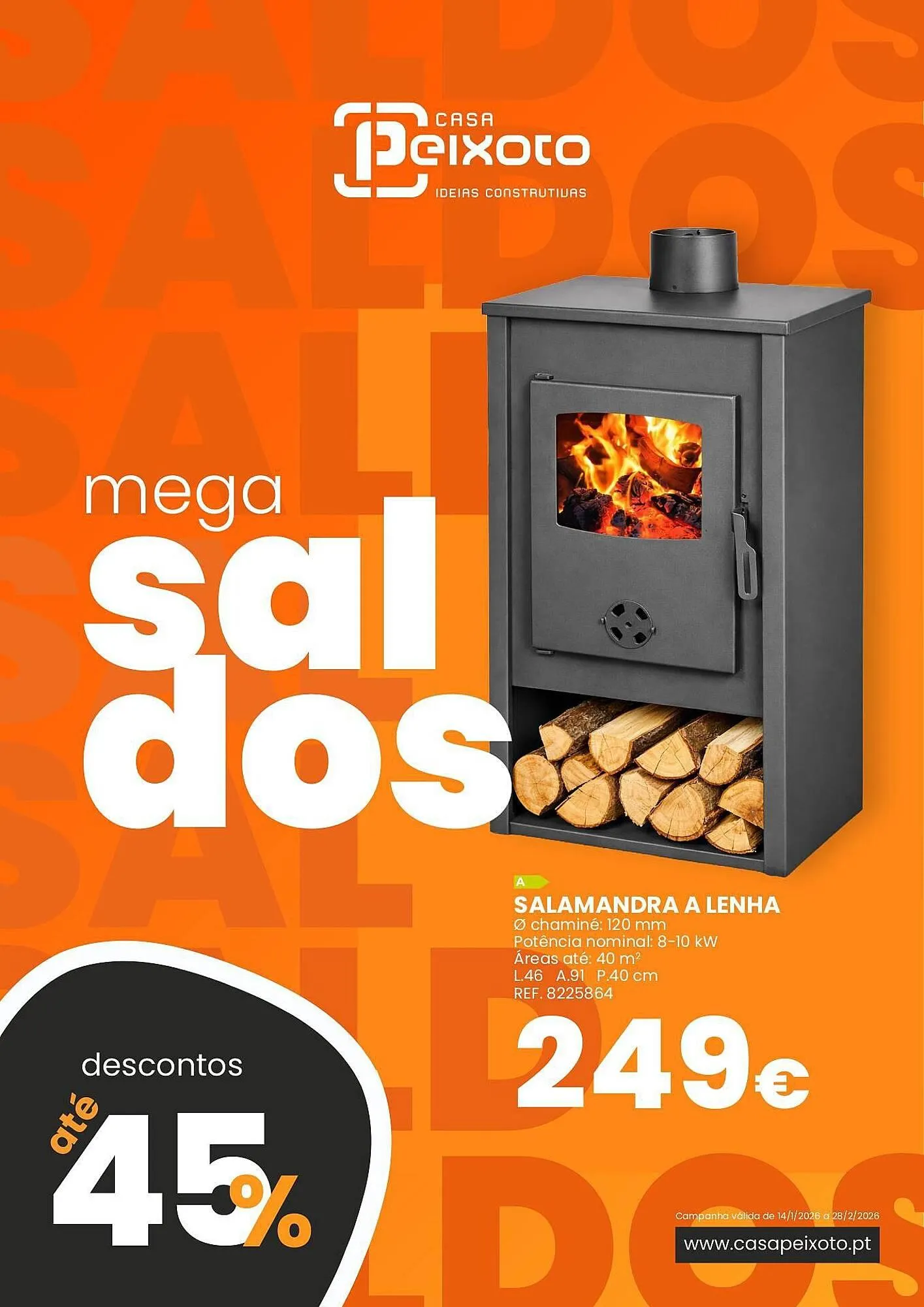 Folheto Folheto Casa Peixoto de 14 de janeiro até 28 de fevereiro 2026 - Pagina 1