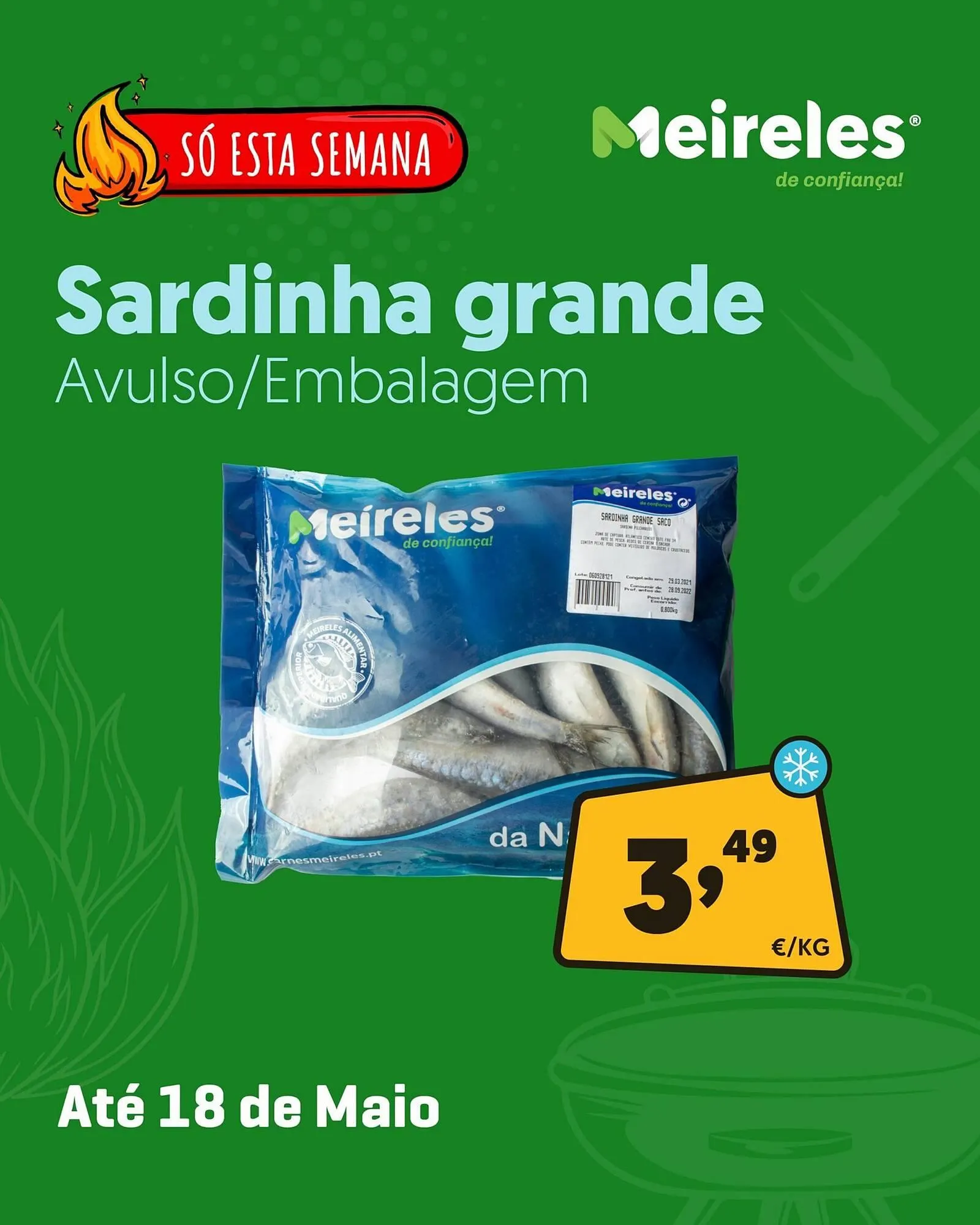Folheto Folheto Carnes Meireles de 12 de maio até 18 de maio 2026 - Pagina 9