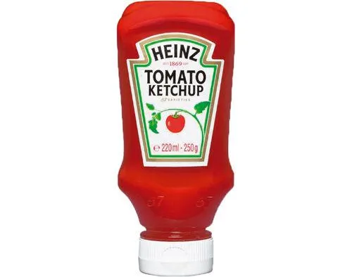 ketchup heinz top down 220ml