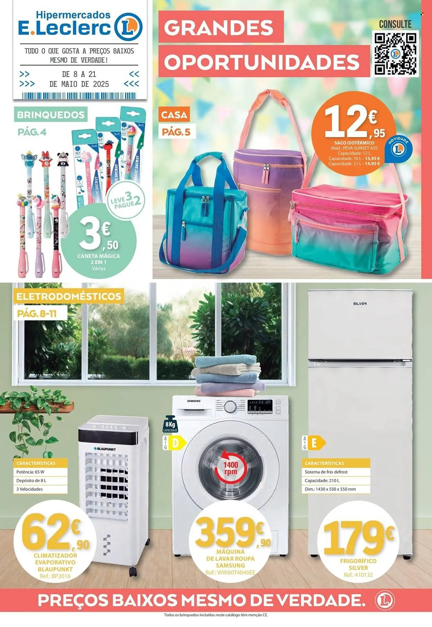 Folheto Folheto E.Leclerc de 8 de maio até 21 de maio 2025 - Pagina 1