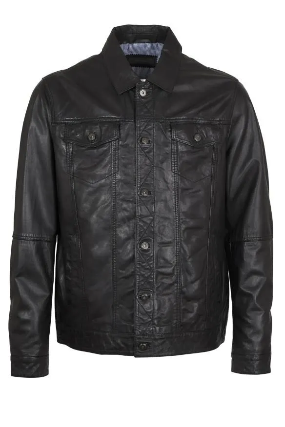 Blusão em pele Januário