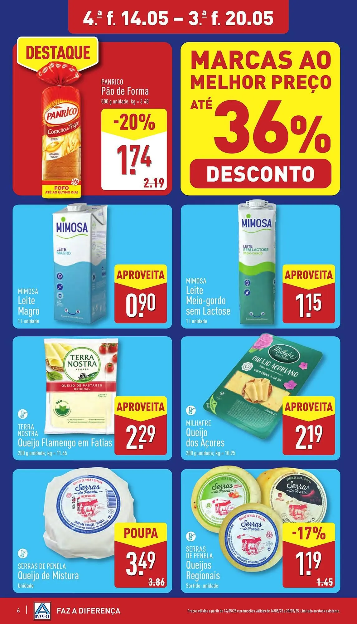 Folheto Folheto ALDI de 14 de maio até 20 de maio 2025 - Pagina 6