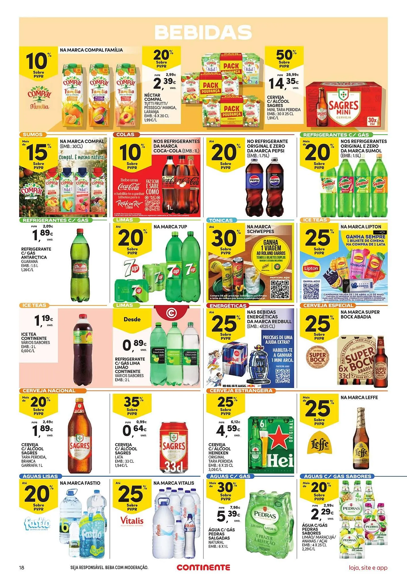 Folheto Folheto Continente Bom dia de 14 de abril até 20 de abril 2026 - Pagina 18