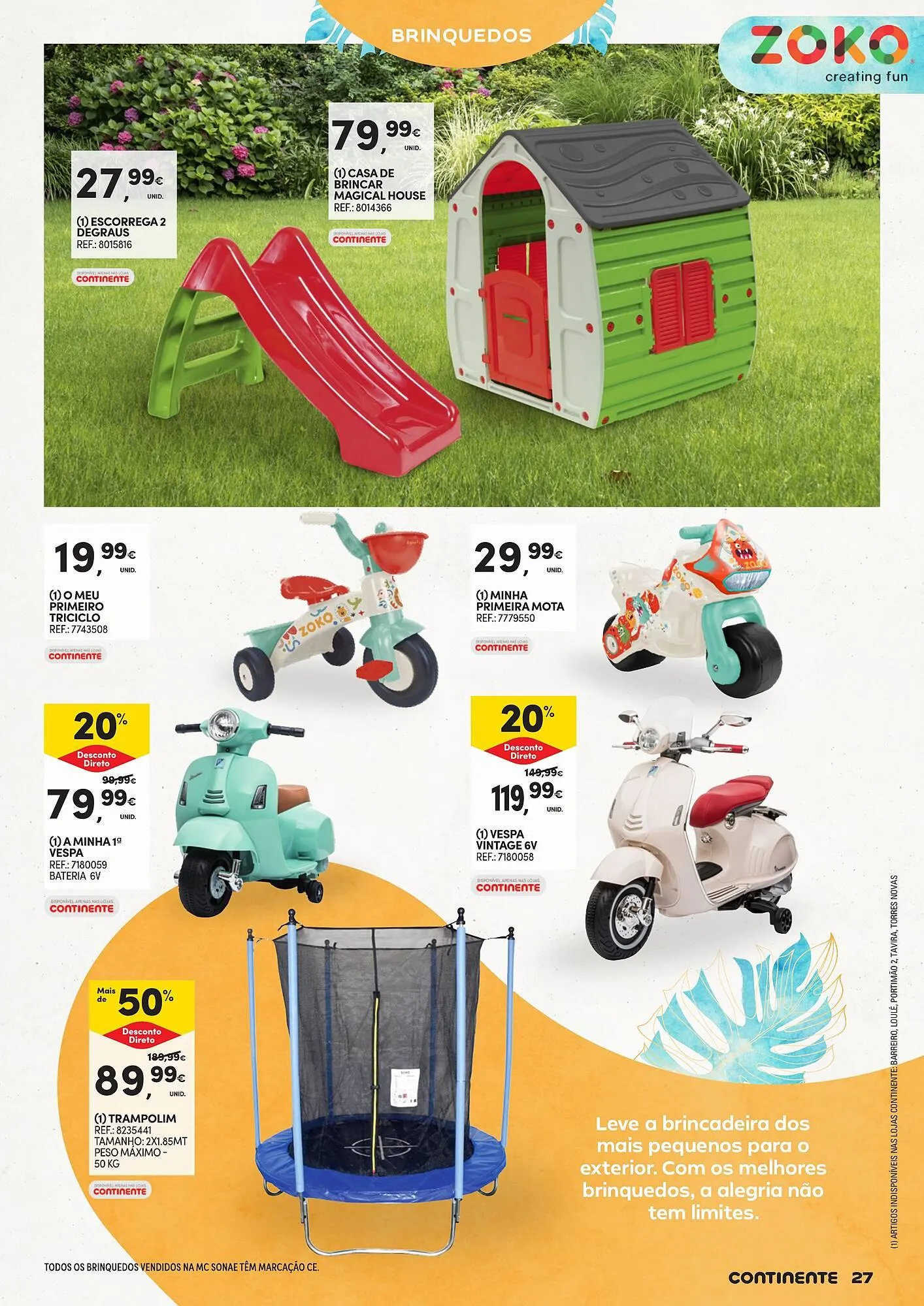 Folheto Folheto Continente de 20 de maio até 22 de junho 2025 - Pagina 27