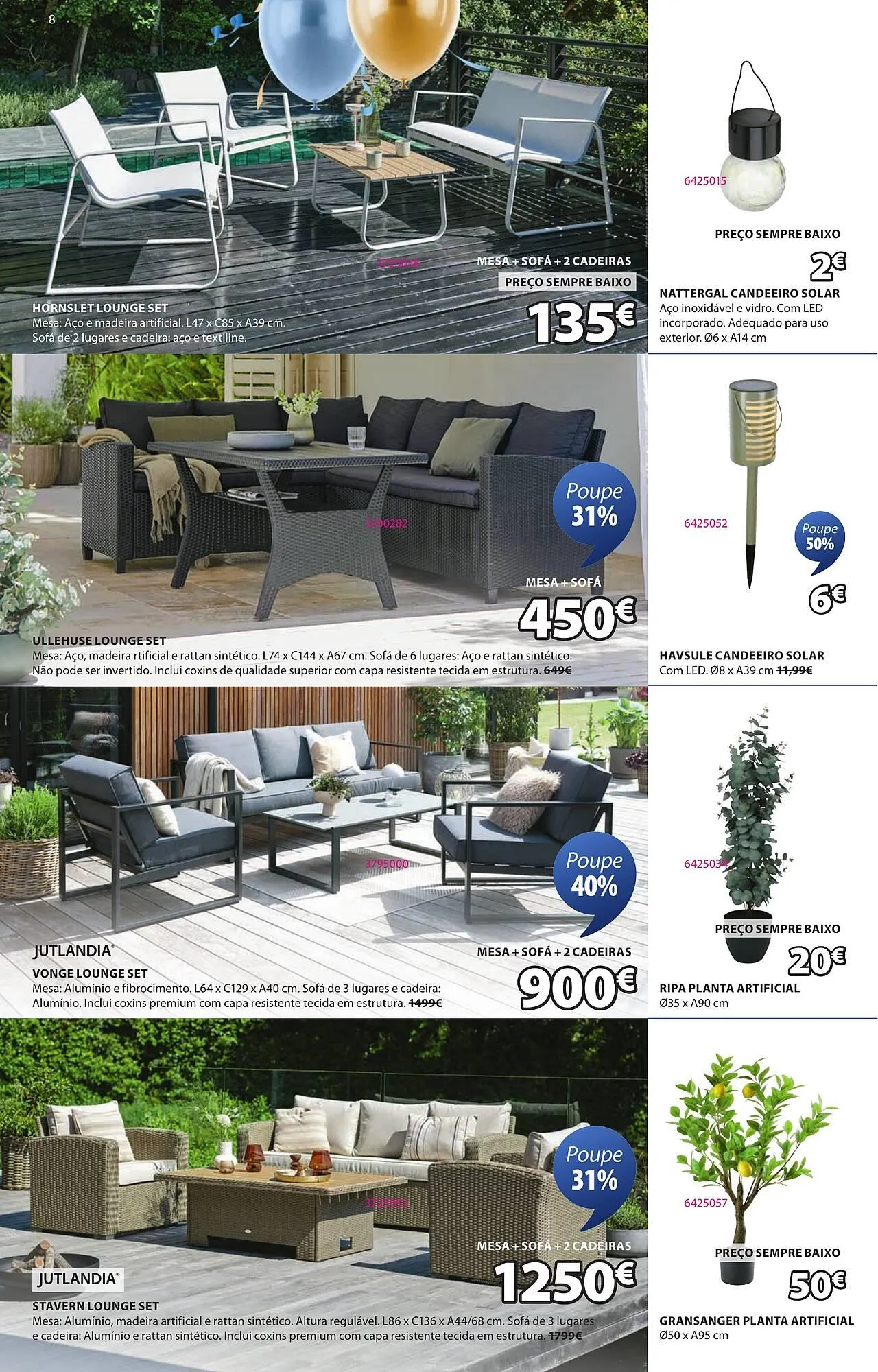 Folheto Folheto JYSK de 20 de março até 30 de abril 2025 - Pagina 8