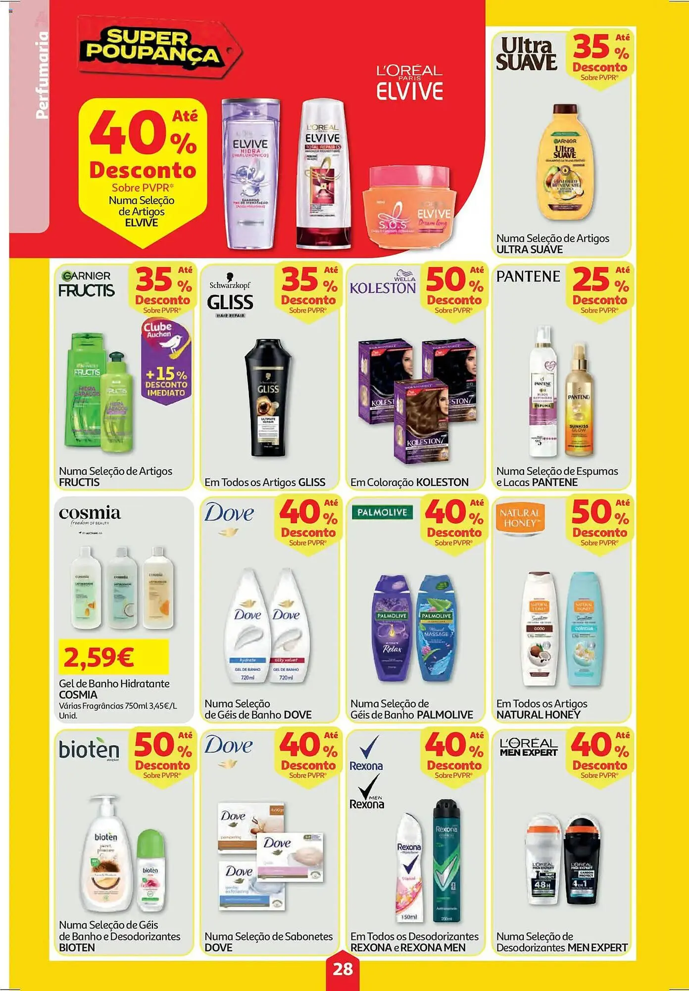 Folheto Folheto Auchan de 15 de janeiro até 22 de janeiro 2026 - Pagina 28